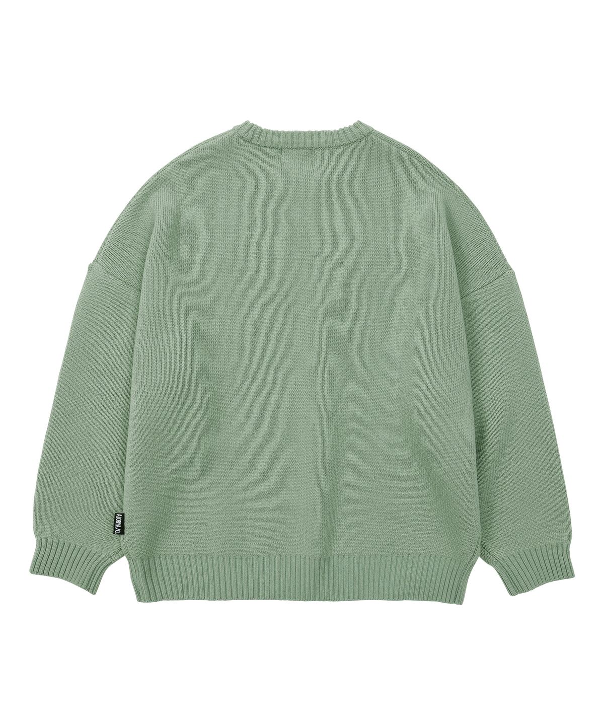 아조바이아조(AJOBYAJO) [PBA] DBOF Wool Knit Sweater [MINT]