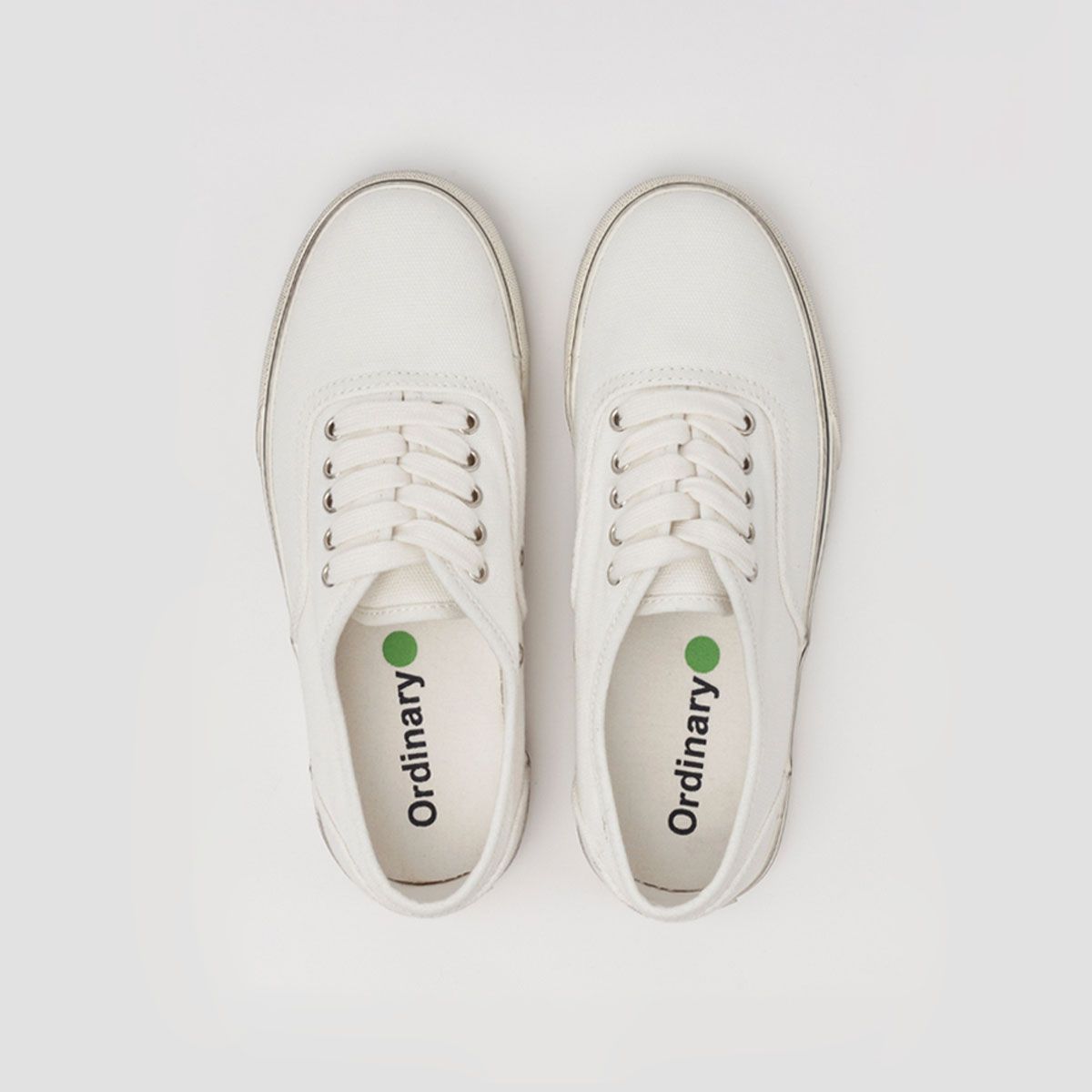 오디너리원(ORDINARYONE) ORIGINAL GROUND SNEAKERS 001 WHITE