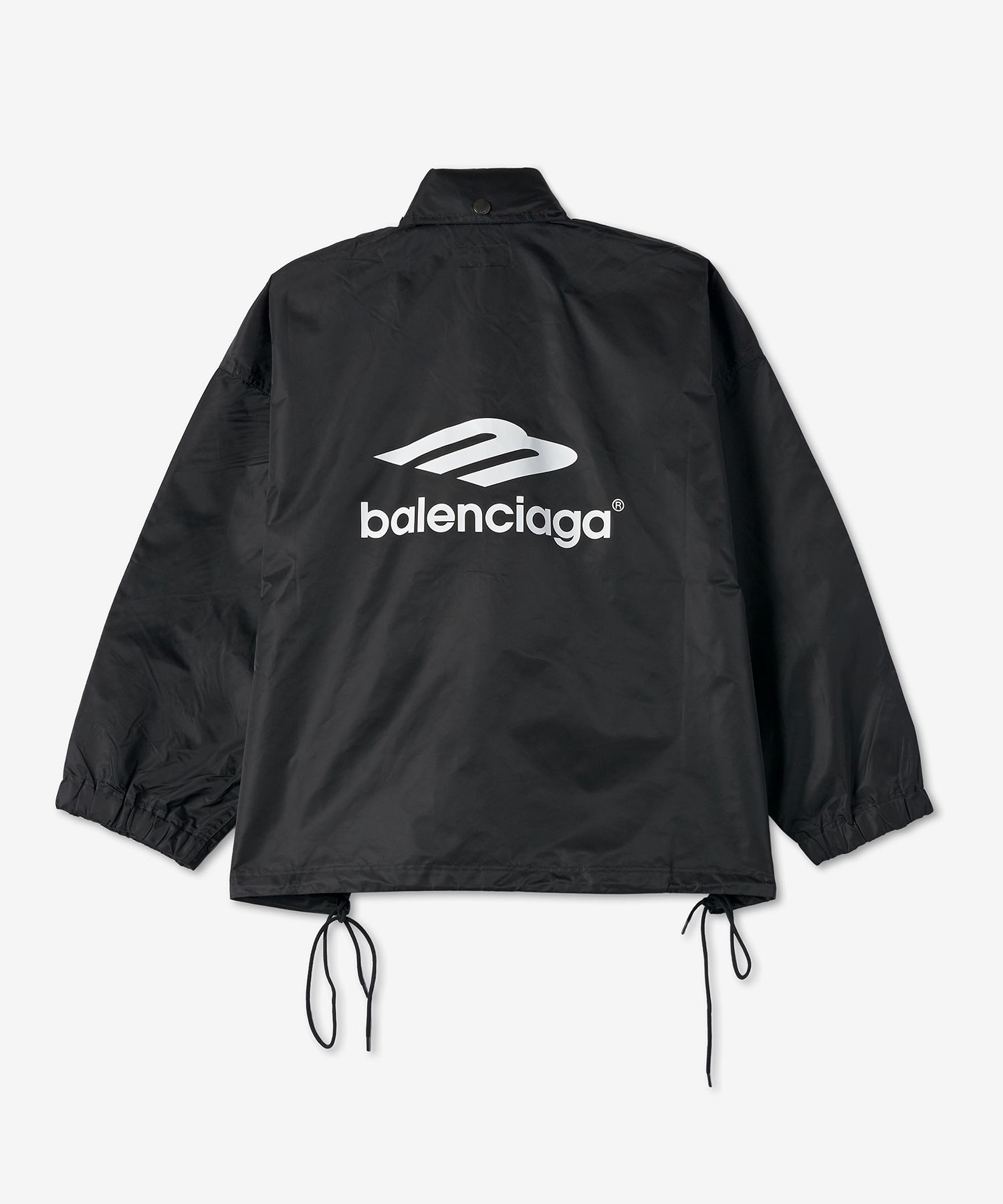 MUSINSA公式 | BALENCIAGA 3B Sports Icon Pleated Hooded Jacket