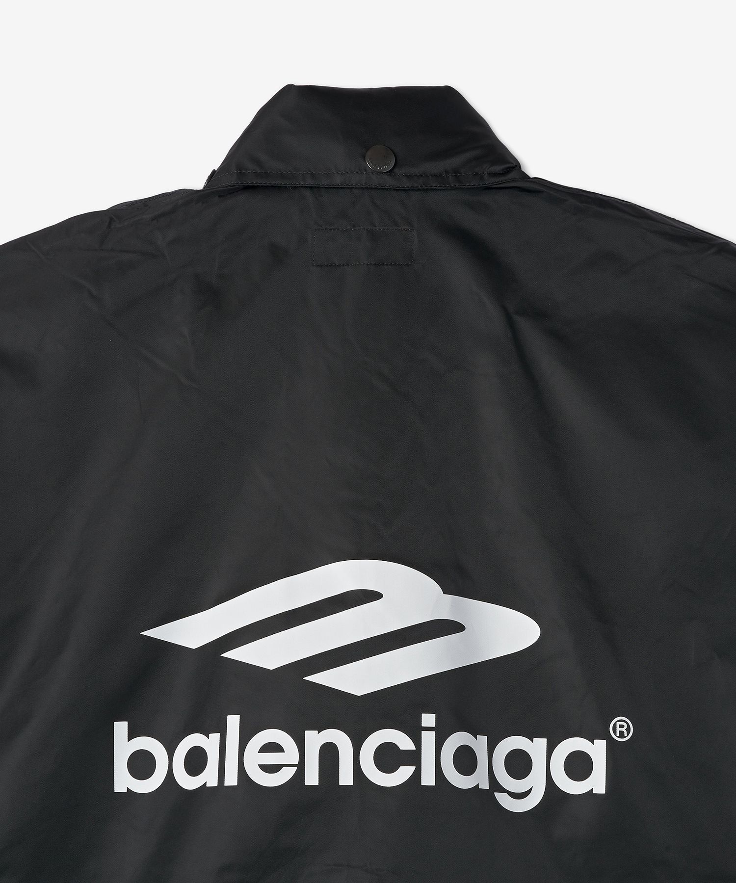 MUSINSA | BALENCIAGA 3B Sports Icon Pleated Hooded Jacket