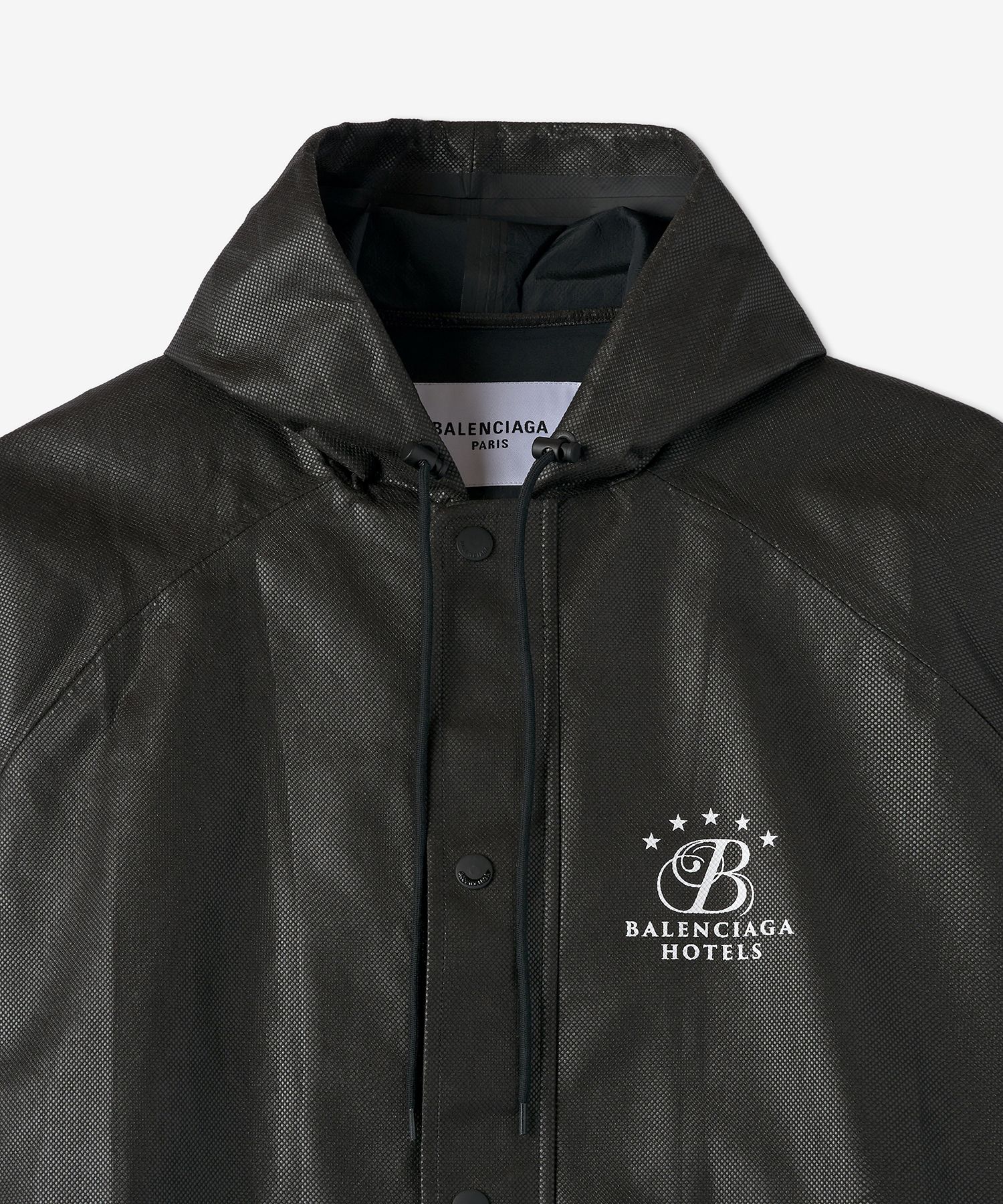 送料・関税込【BALENCIAGA】LOGO LONG RAIN COAT MUSINSA | BALENCIAGA Logo Long Raincoat - Black