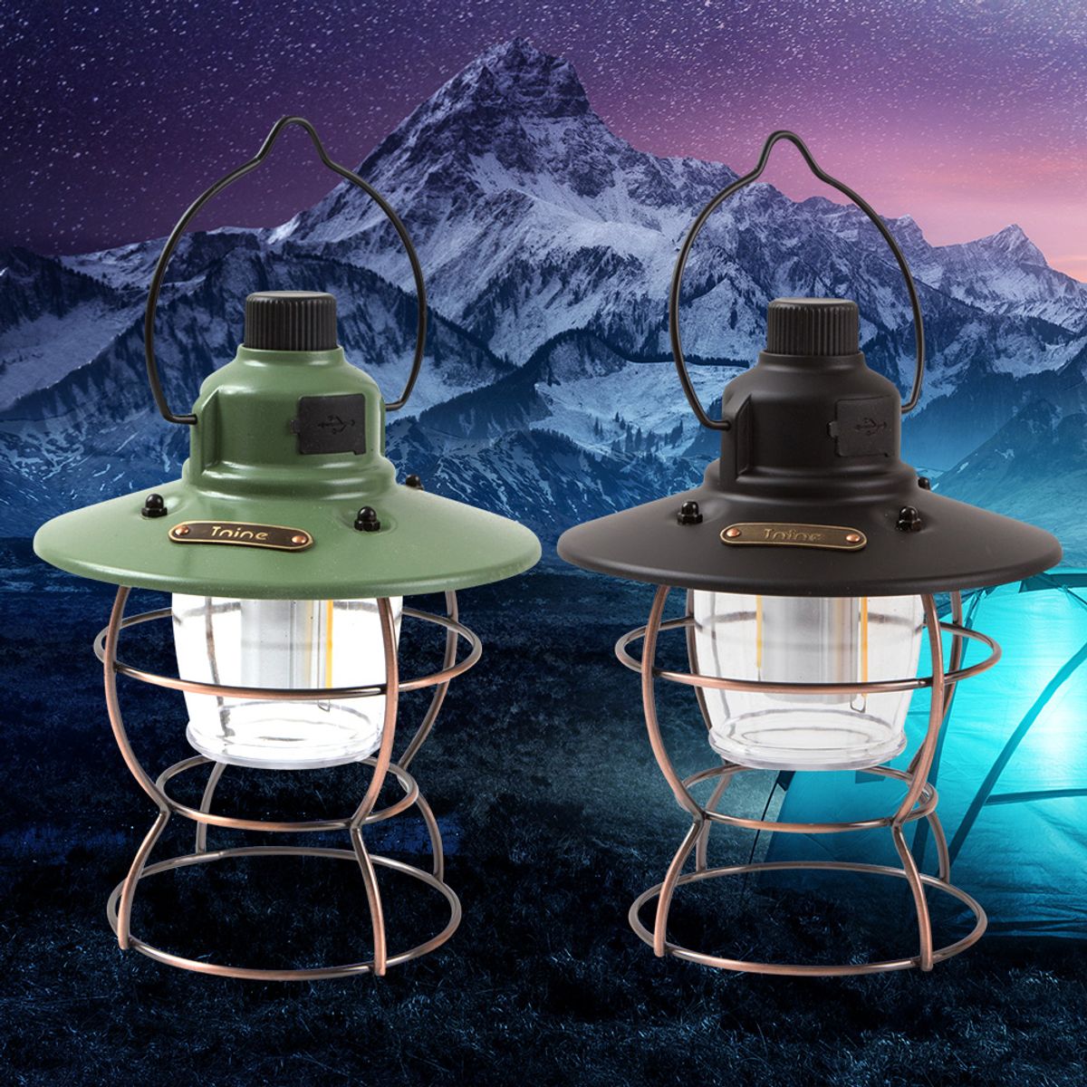 티나인랩(TNINELAB) 충전식 LED 감성 캠핑랜턴 TN-L200