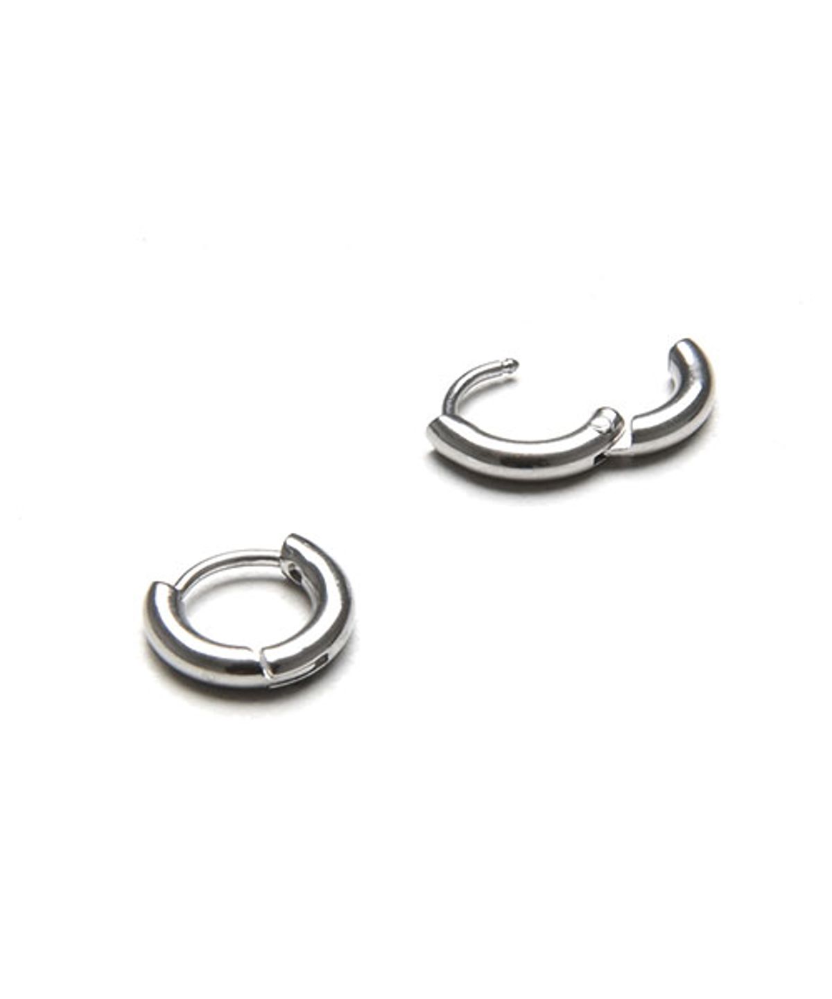 스칼렛또블랙(SCALETTOBLACK) BA006 [Surgical steel] Simple round earrings
