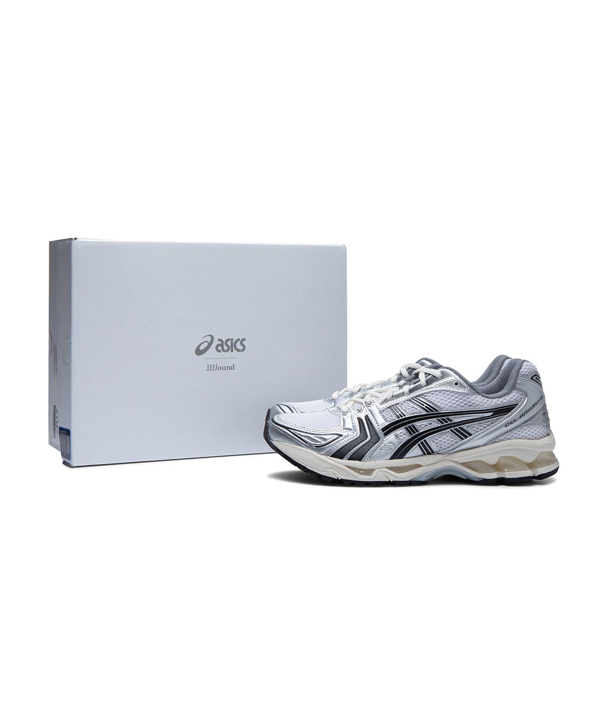 아식스(ASICS) 아식스 X JJJJOUND 젤-카야노 14 - 화이트:블랙 / 1201A457-101