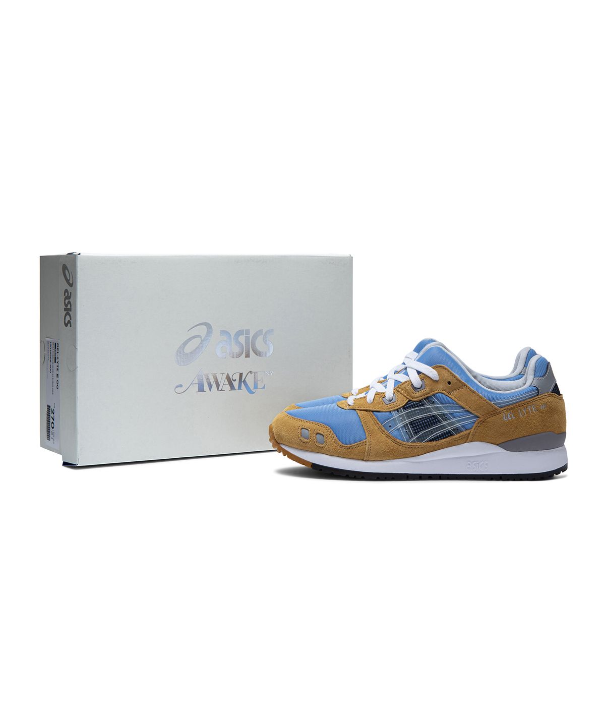 아식스(ASICS) 아식스 X AWAKE NY 젤-라이트 III OG - 델라 롭비아 블루:델라 롭비아 블루  / 1201A568-400