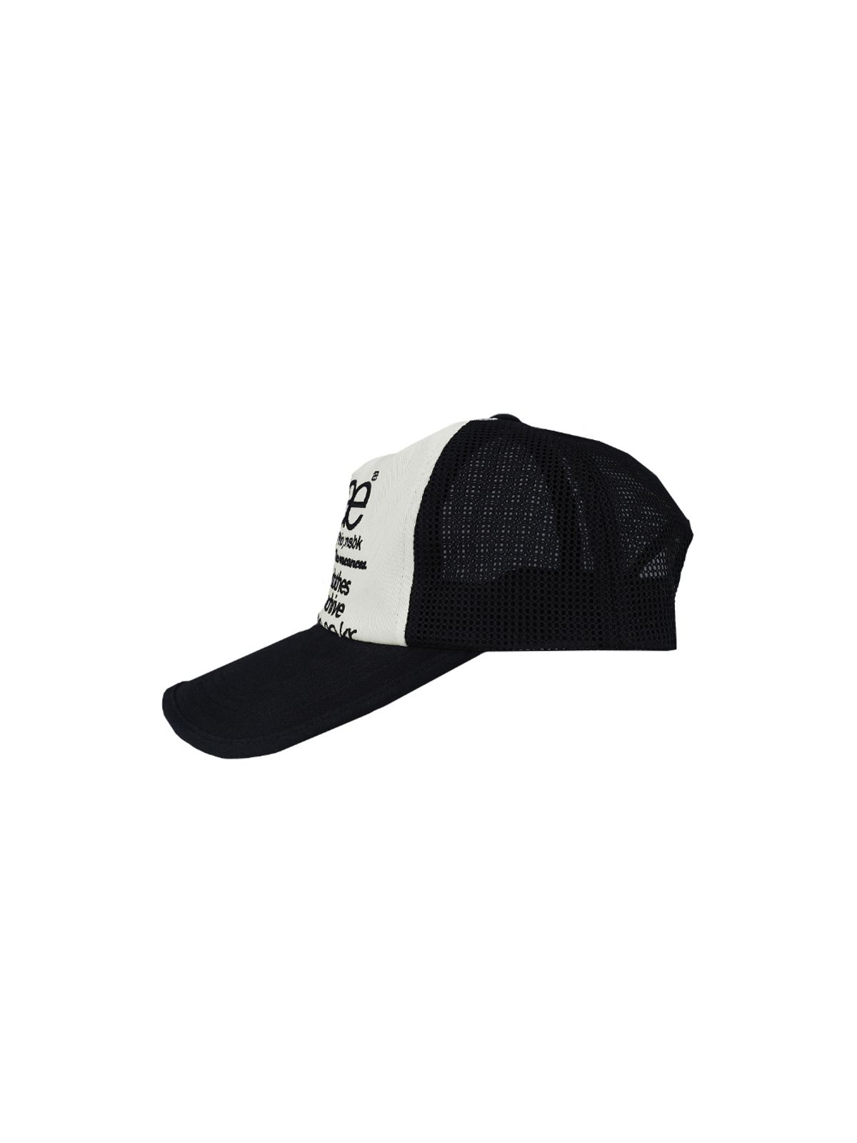 에이이에이이(AEAE) Web Logo Mesh Cap [Black]