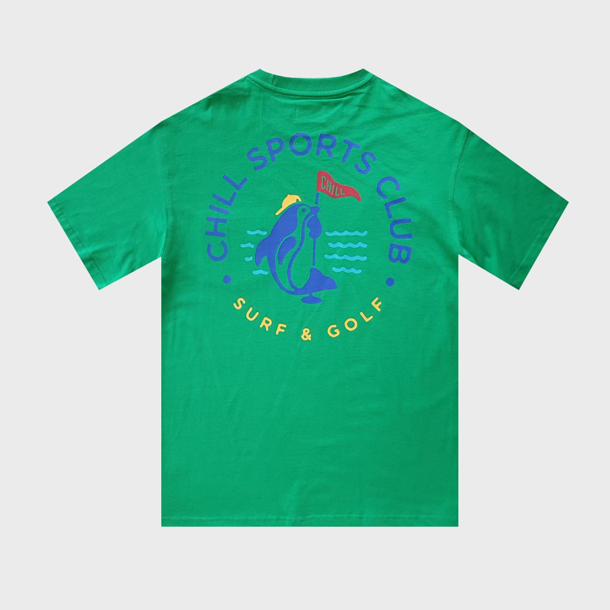 칠스포츠클럽(CHILL SPORTS CLUB) 돌핀러브스웨이브 포켓 켈리그린