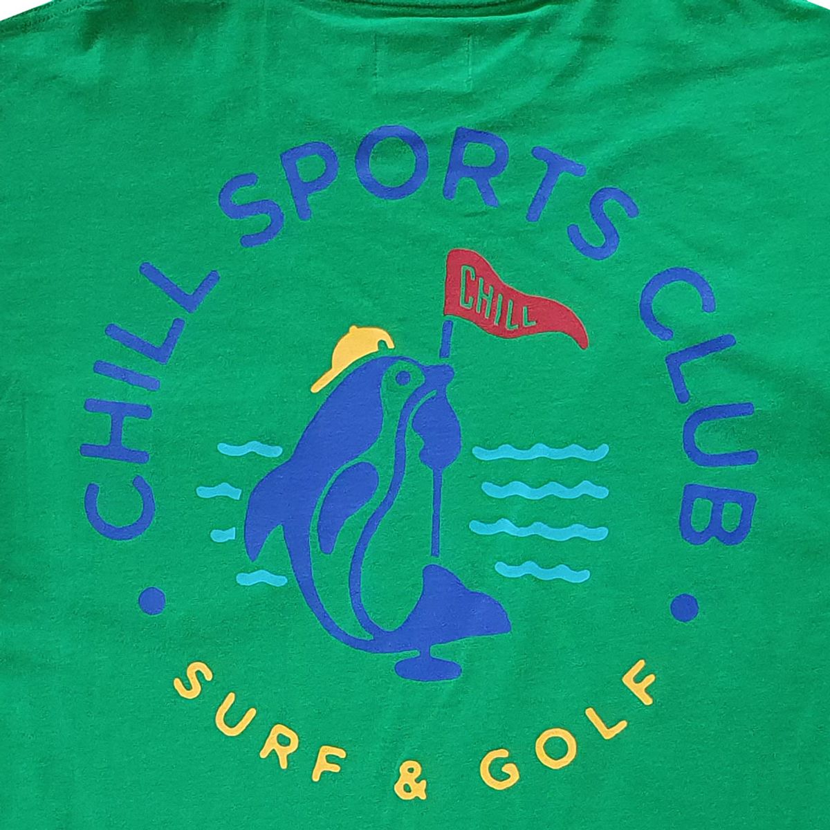 칠스포츠클럽(CHILL SPORTS CLUB) 돌핀러브스웨이브 포켓 켈리그린
