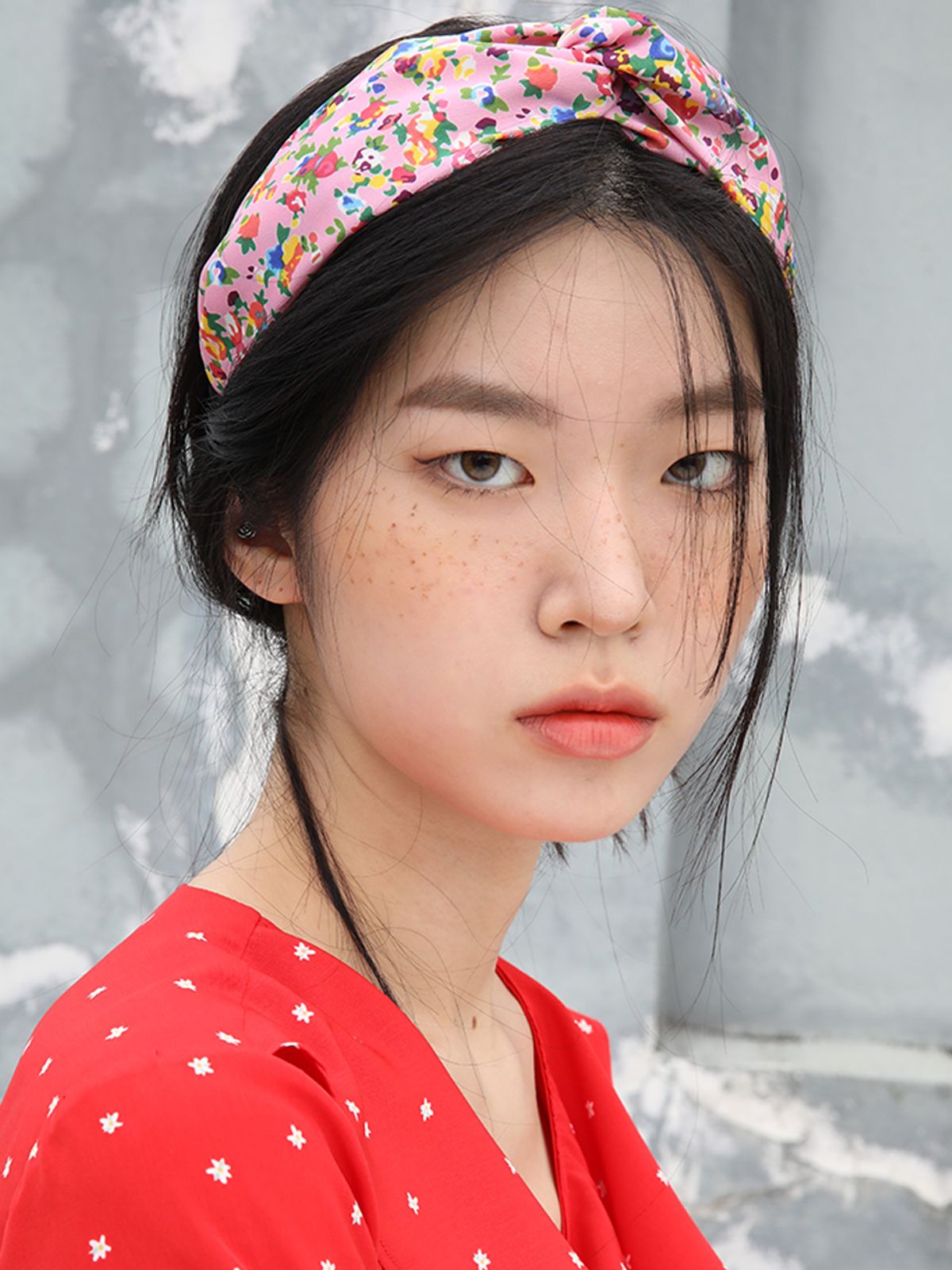쏘리, 투 머치 러브(SORRY, TOO MUCH LOVE) Sharon Flower Hairband_Pink