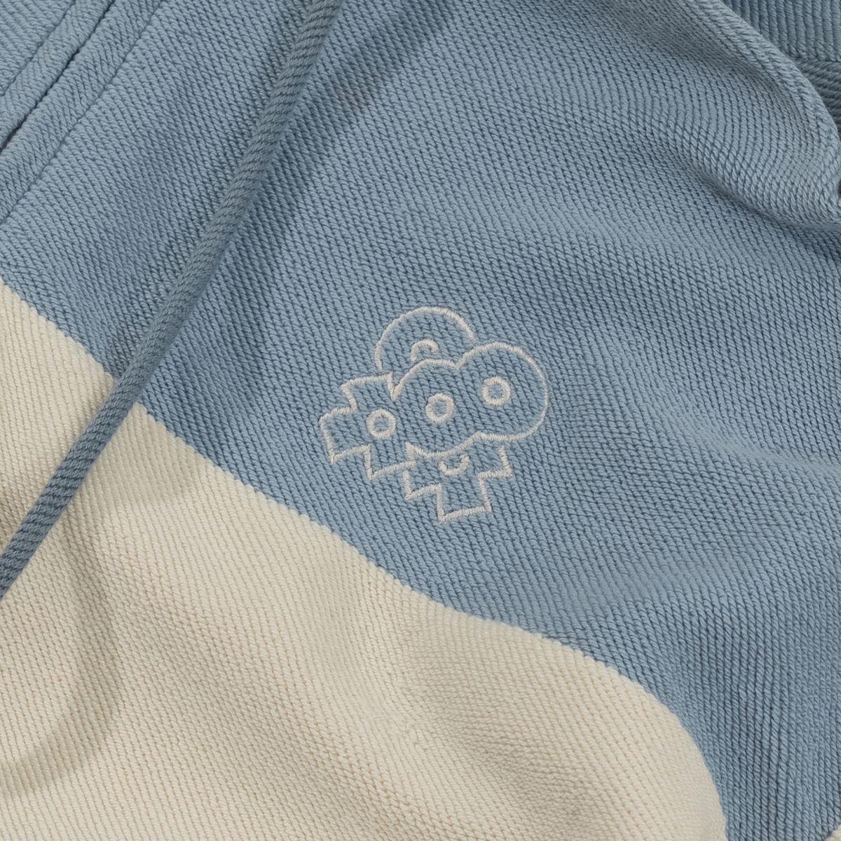 아웃 오브 트렁크(OUT OF TRUNK) Color Block Hoodie Zip Up (Sky blue)