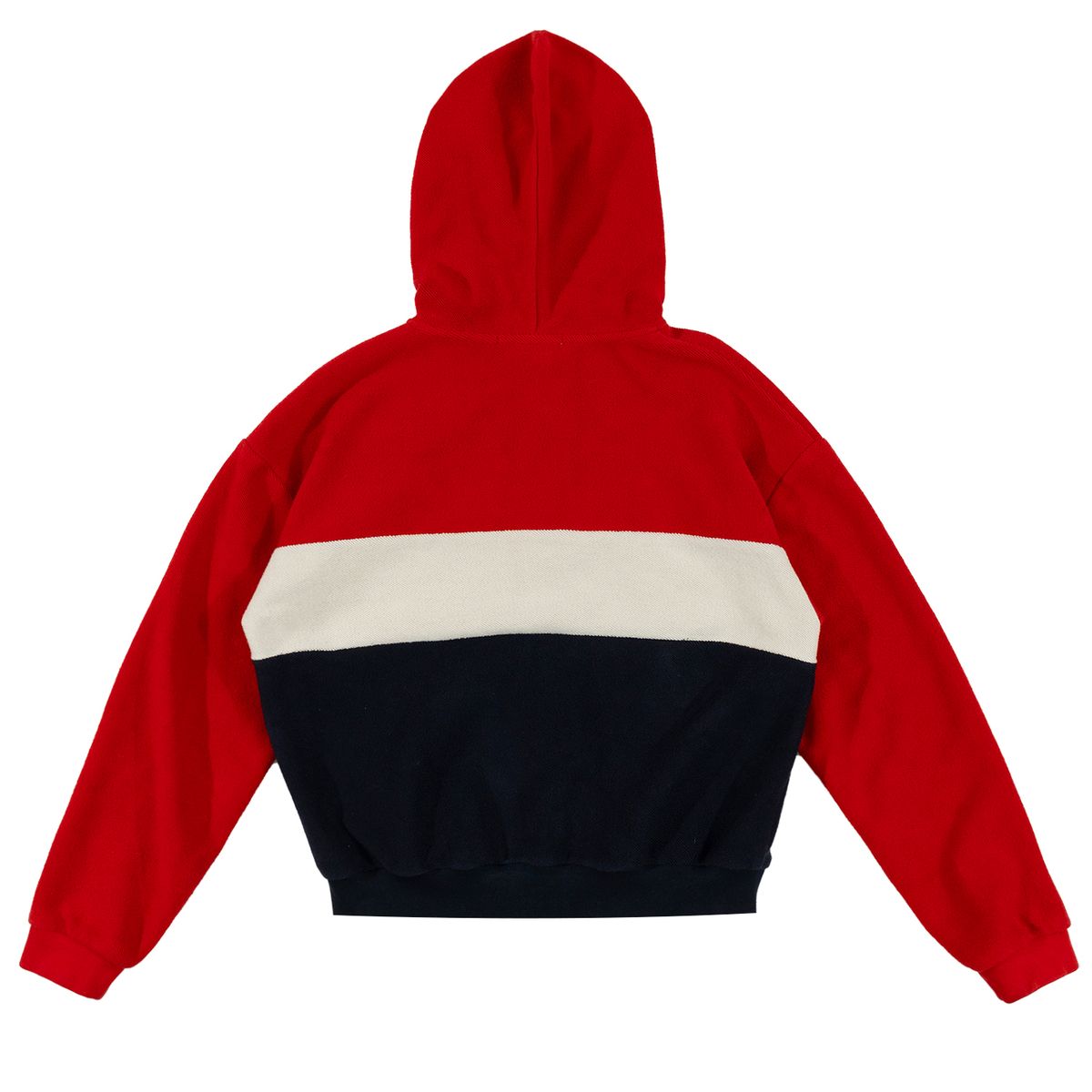 아웃 오브 트렁크(OUT OF TRUNK) Color Block Hoodie Zip Up (Red)