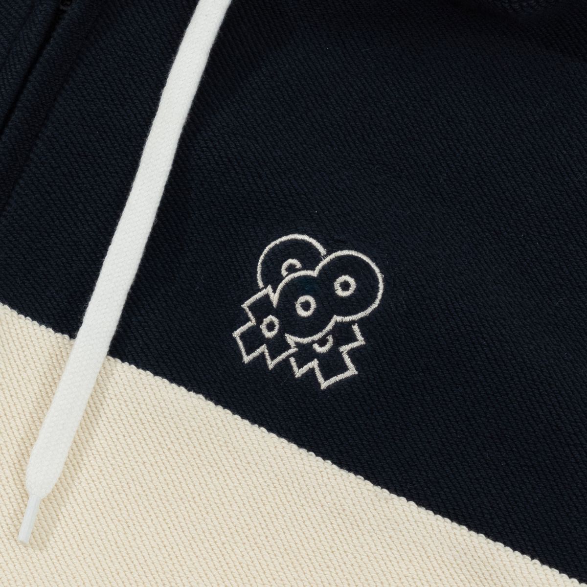 아웃 오브 트렁크(OUT OF TRUNK) Color Block Hoodie Zip Up (Navy)