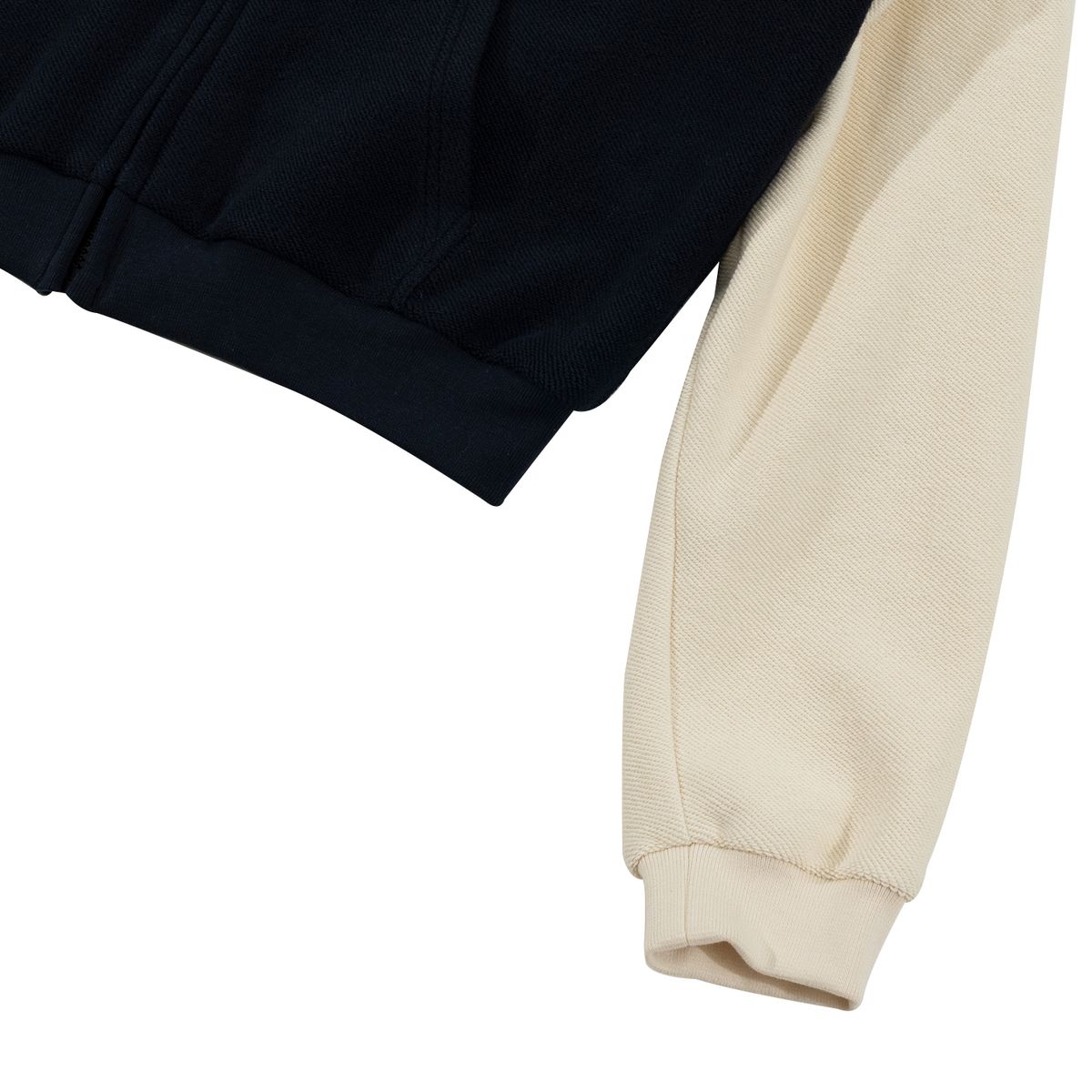 아웃 오브 트렁크(OUT OF TRUNK) Color Block Hoodie Zip Up (Navy)