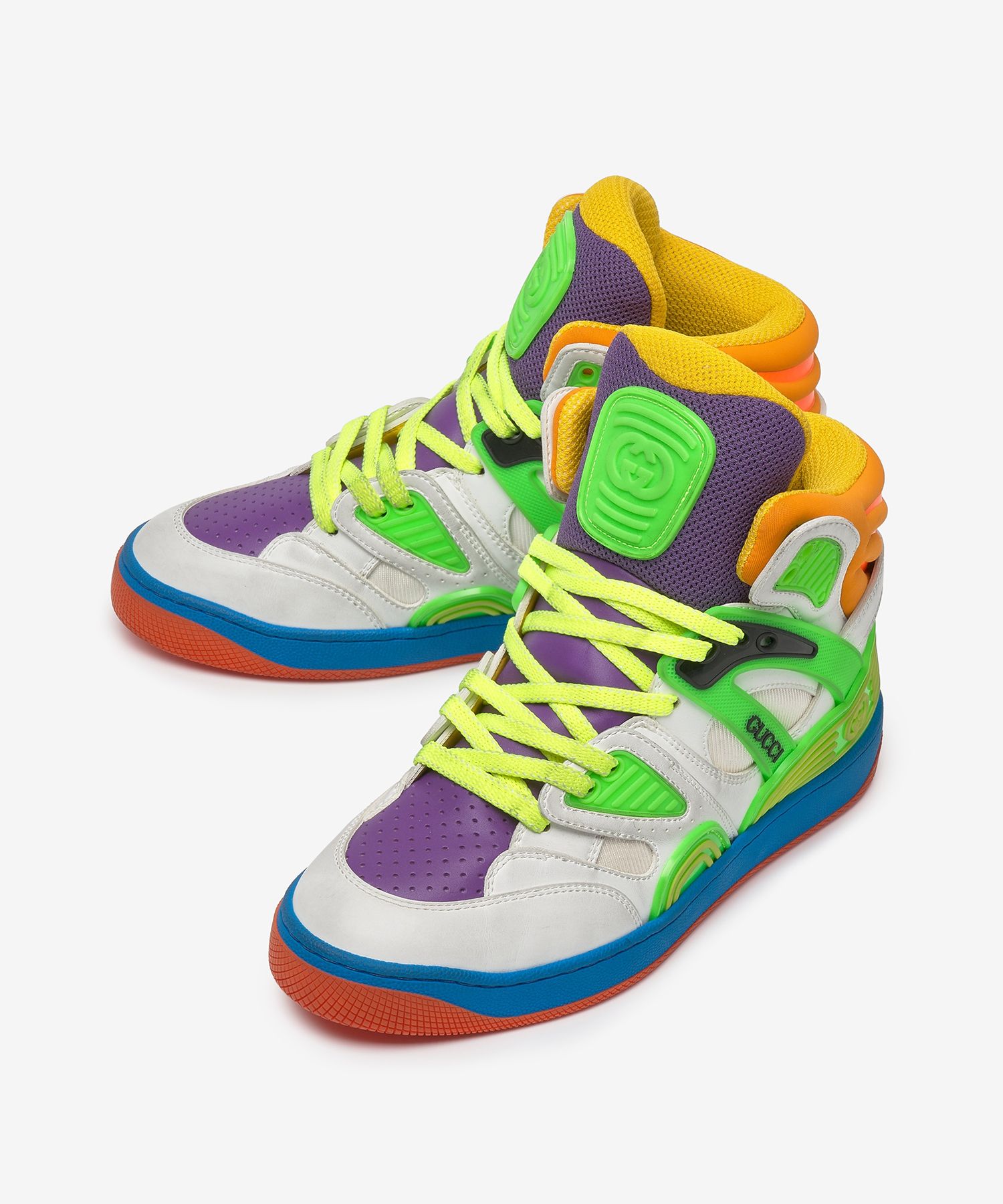 スニーカー GUCCI FW21 SNEAKER BASKET (661310 2SH809062) MUSINSA | GUCCI Gucci Basket Sneakers - Multi-Color Demetra
