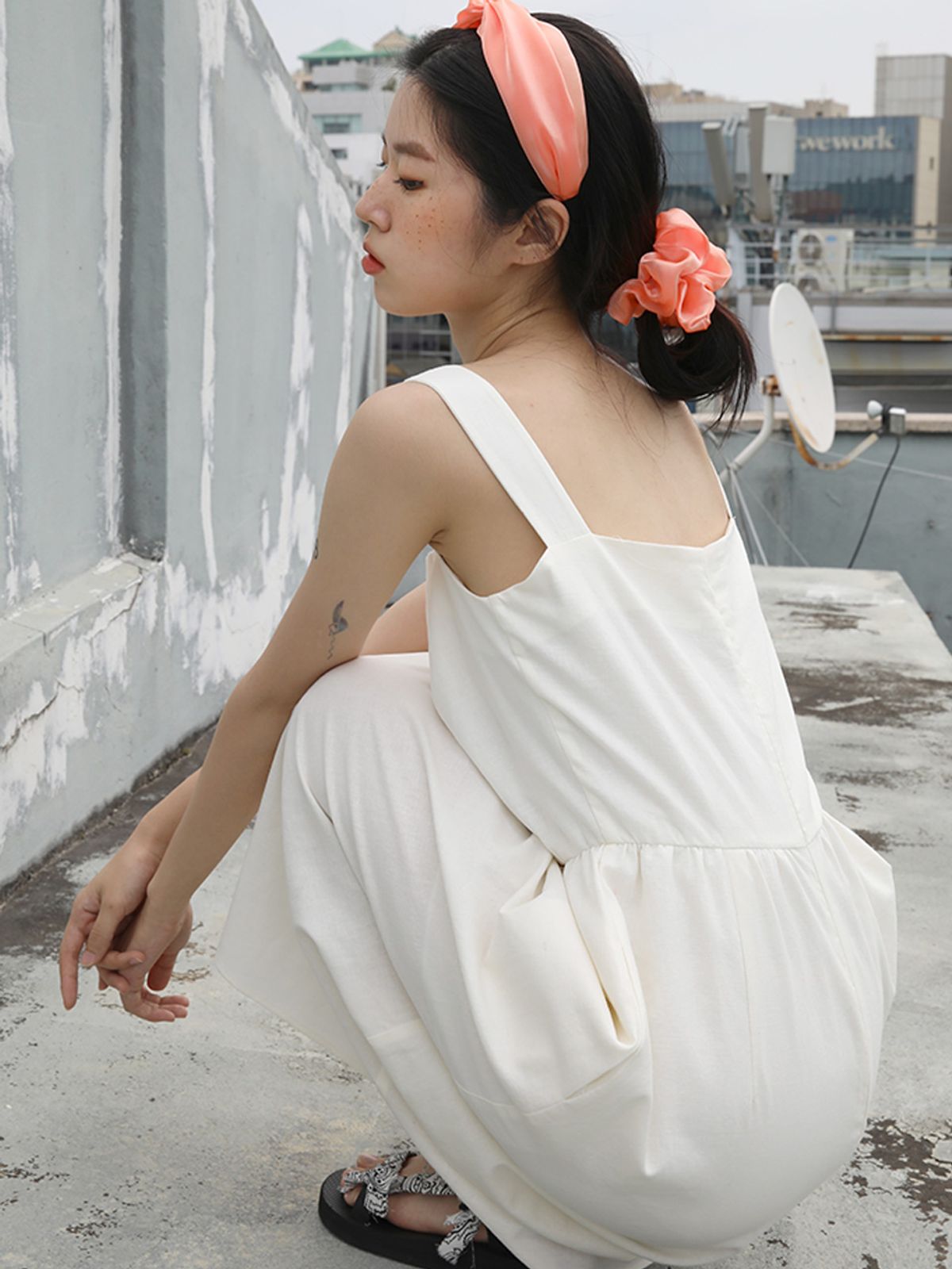 쏘리, 투 머치 러브(SORRY, TOO MUCH LOVE) Sharon Oganza Hairband_Orange