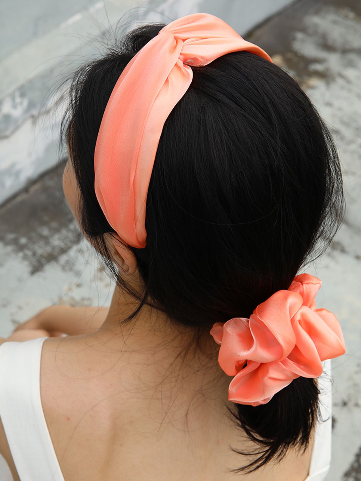 쏘리, 투 머치 러브(SORRY, TOO MUCH LOVE) Sharon Oganza Hairband_Orange