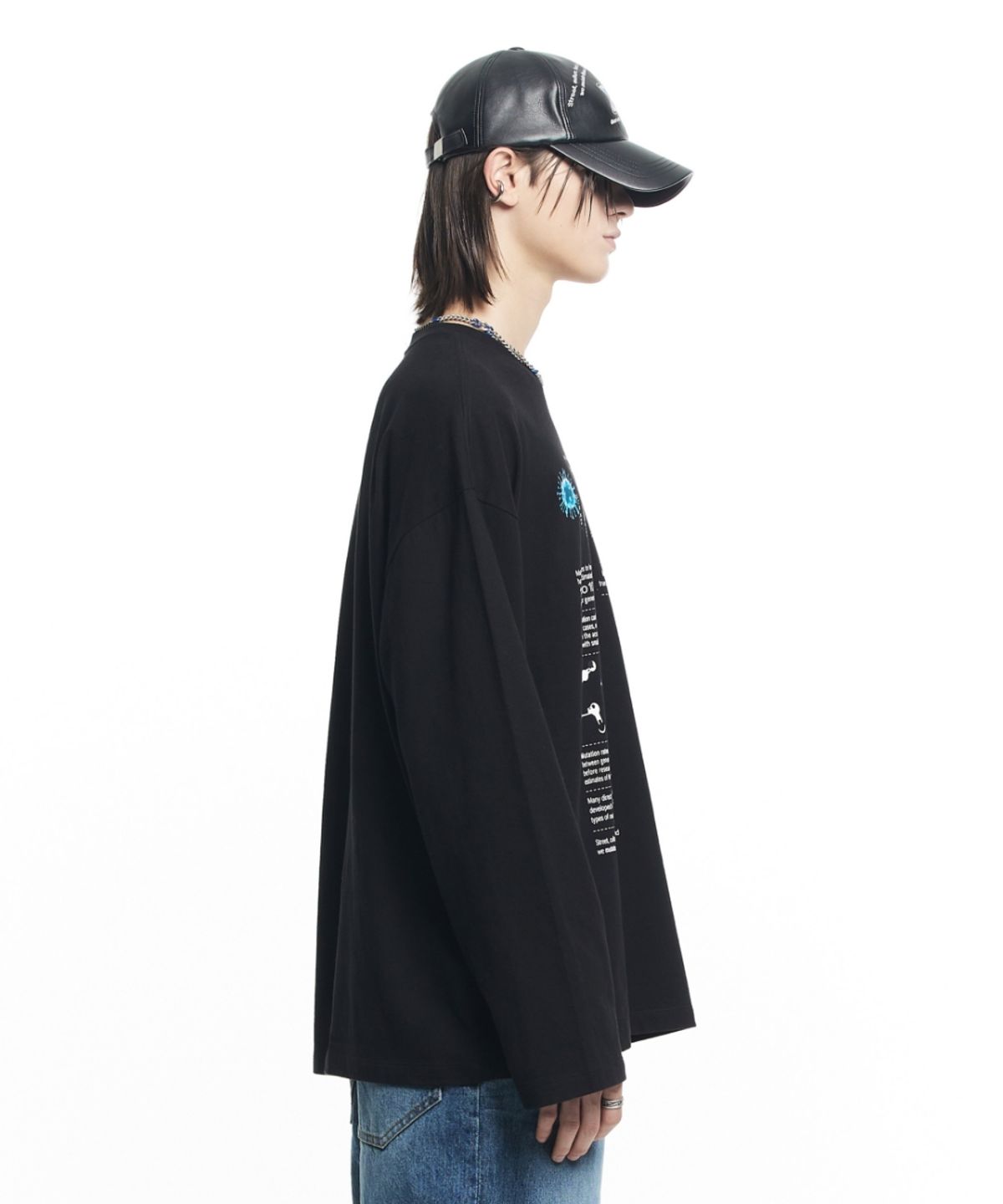 메종미네드(MAISON MINED) VARIATION THESIS LONG SLEEVE BLACK