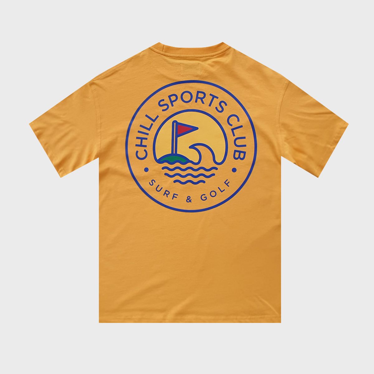 칠스포츠클럽(CHILL SPORTS CLUB) 플레그웨이브 포켓 옐로우