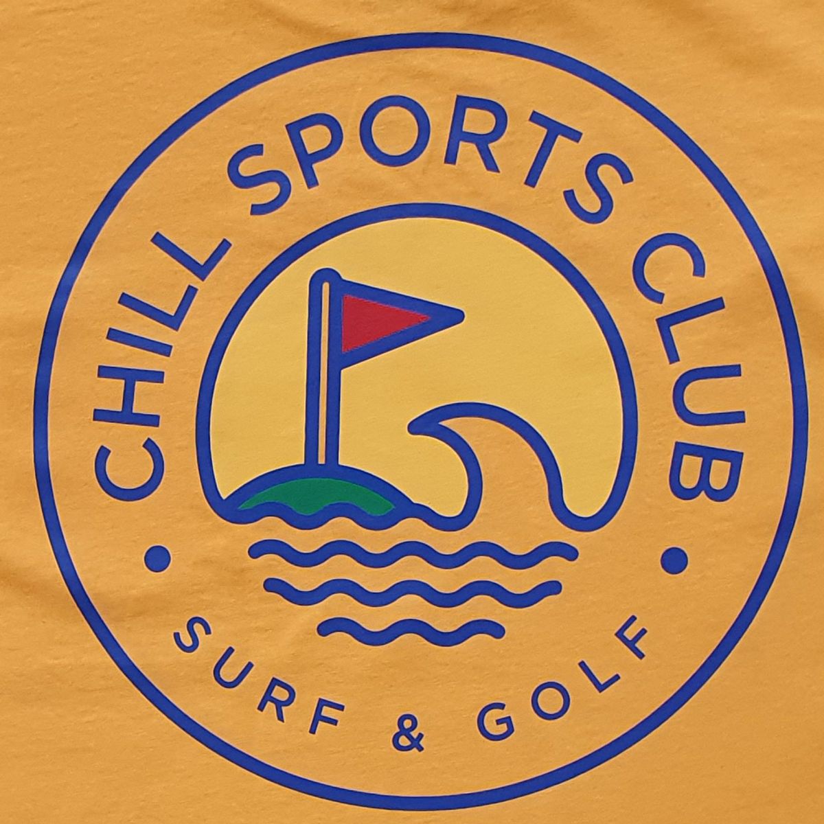 칠스포츠클럽(CHILL SPORTS CLUB) 플레그웨이브 포켓 옐로우