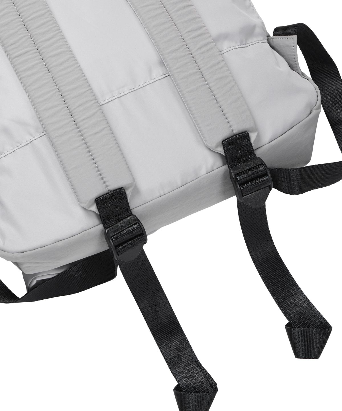 이우가마카라스(IUGAMAKARAS) Knotted Backpack Type A (Nylon-Silver)