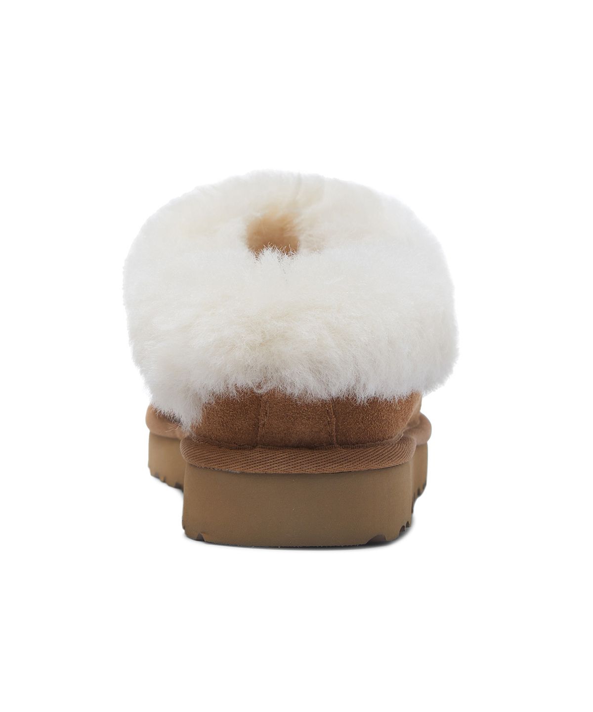 어그(UGG) 퍼 카라 스웨이드 슬립온 슈즈 (타제트) W - 체스넛 / 1134810CHE