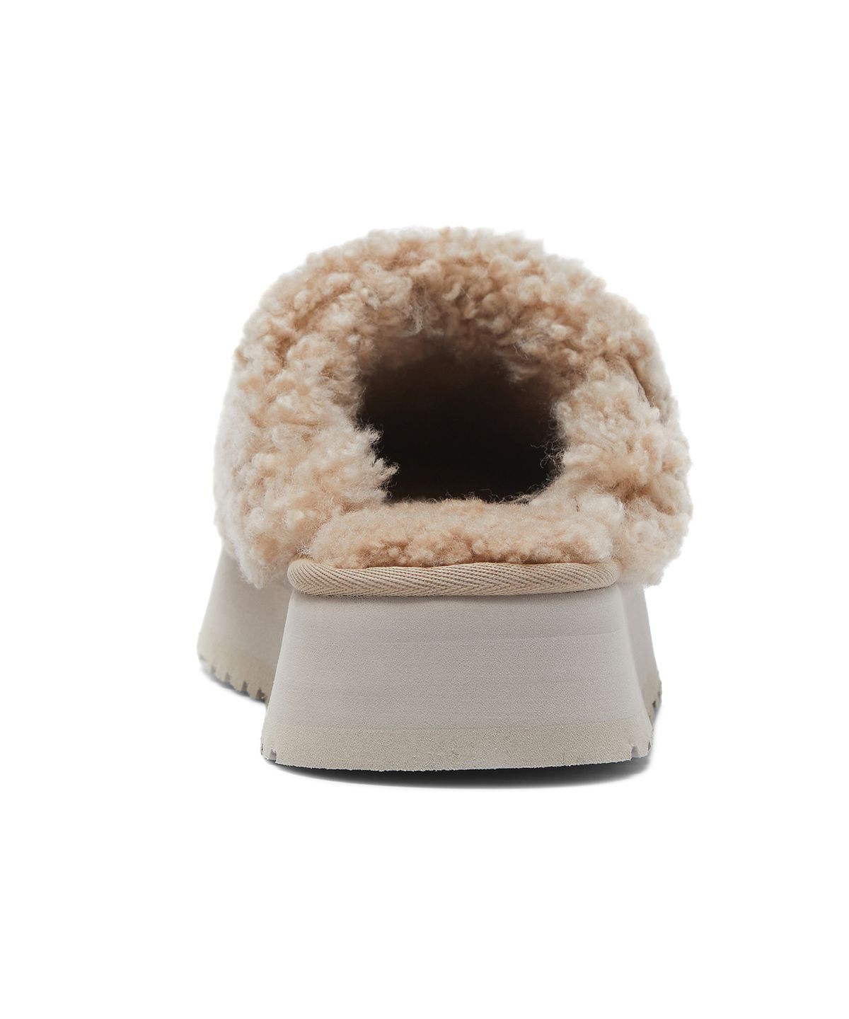 어그(UGG) [WOMEN] 컬리 퍼 플랫폼 슬리퍼(맥시 컬리 패션 슬라이드) - 샌드 / 1133171SAN