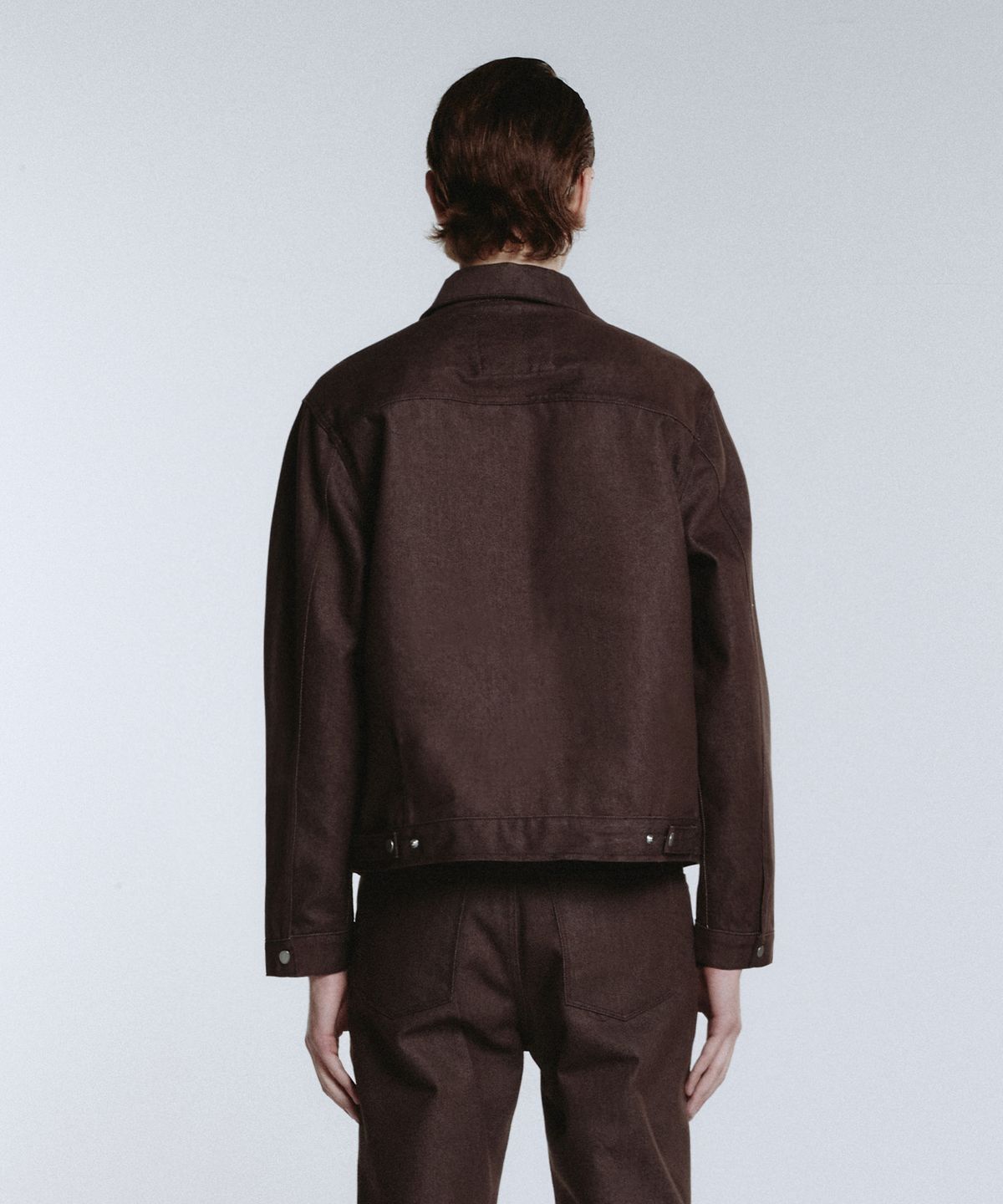 모덴아르더(MODEN ARDOR) 몬드리안 우디 지퍼자켓 - stitch(BR)