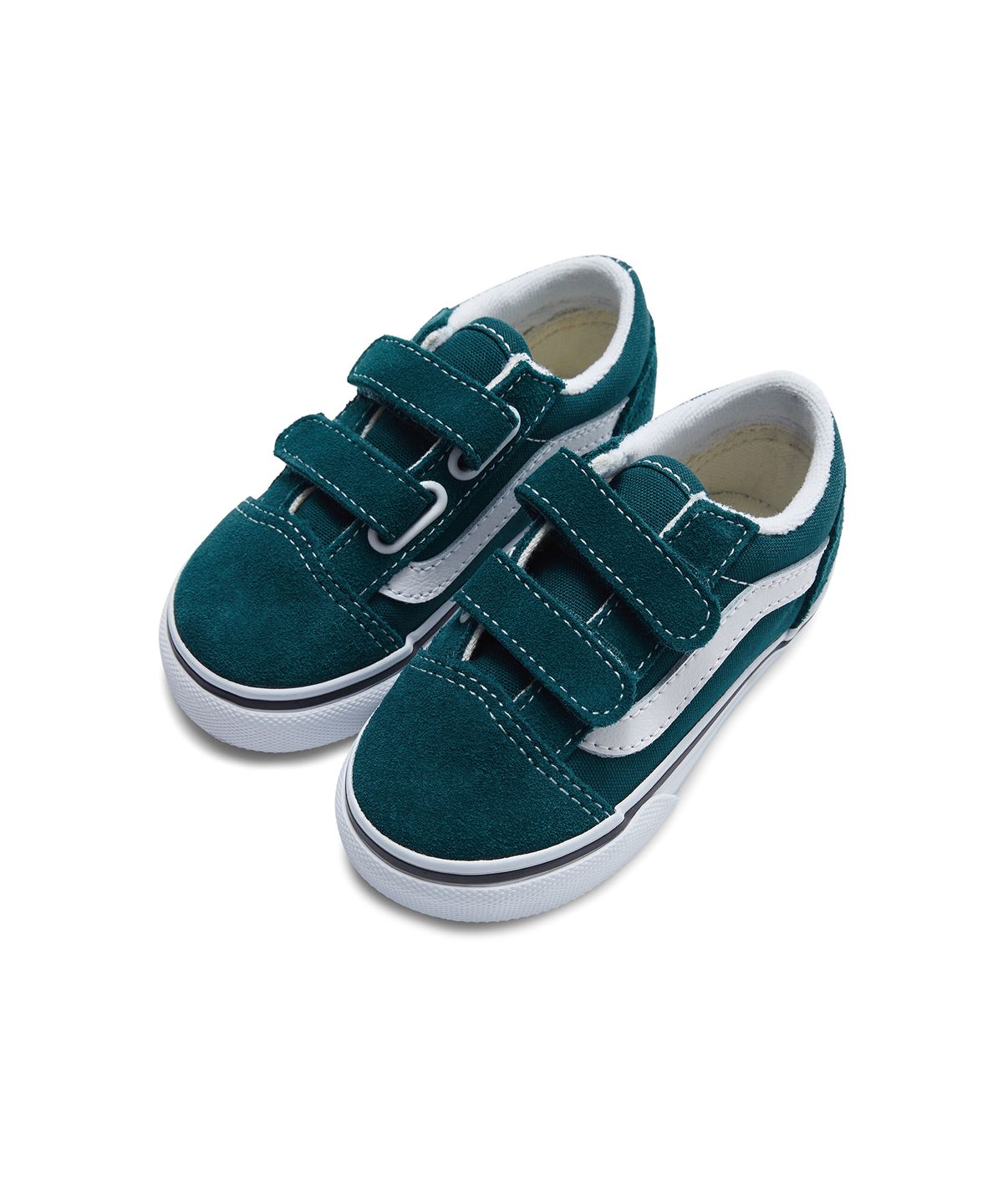 반스 키즈(VANS KIDS) 올드스쿨 V 토들러 - 딥틸