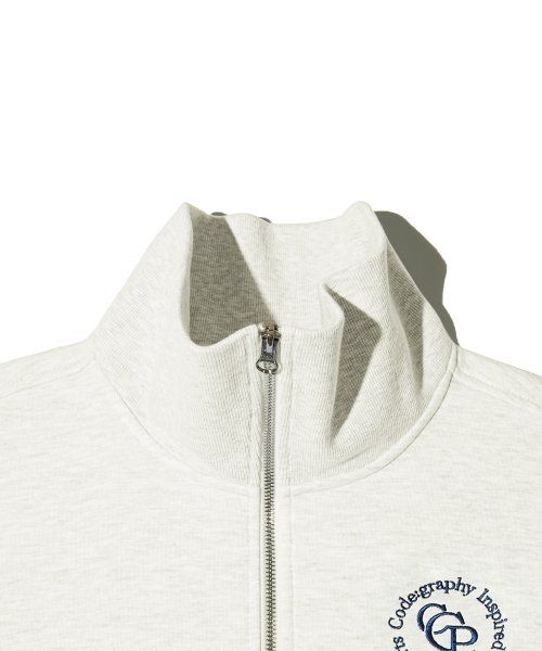 ★【CODE GRAPHY】★CGP Circle Half Zip Up Setup LON.G★ ☆【CODE GRAPHY】☆CGP Circle Half Zip Up Setup LON.G