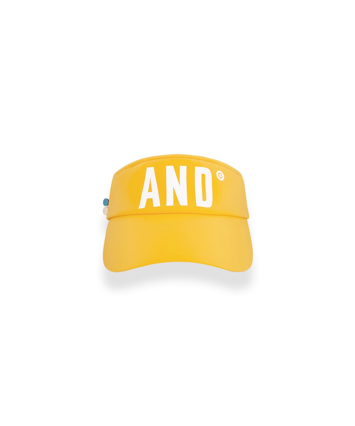 앤드 골프(AND GOLF) Big Logo Visor (yellow)