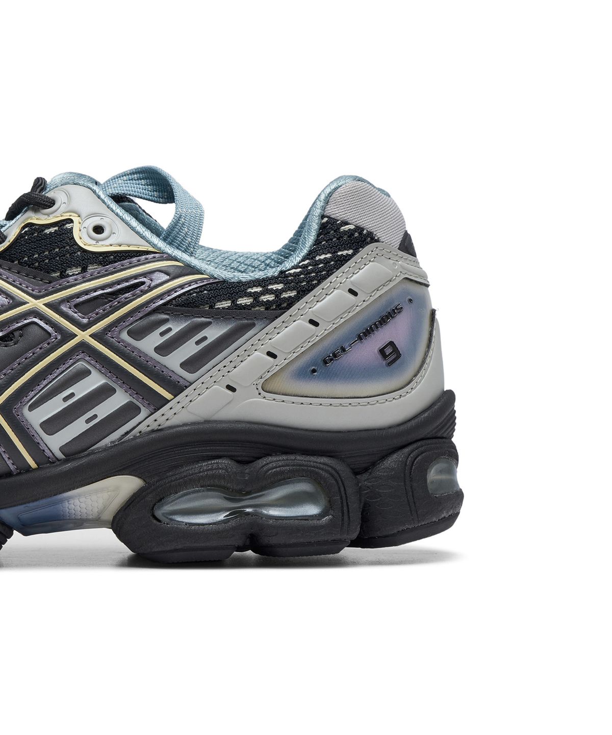아식스(ASICS) UB5-S 젤-님버스 9 - 블랙:건메탈 / 1201A656-001