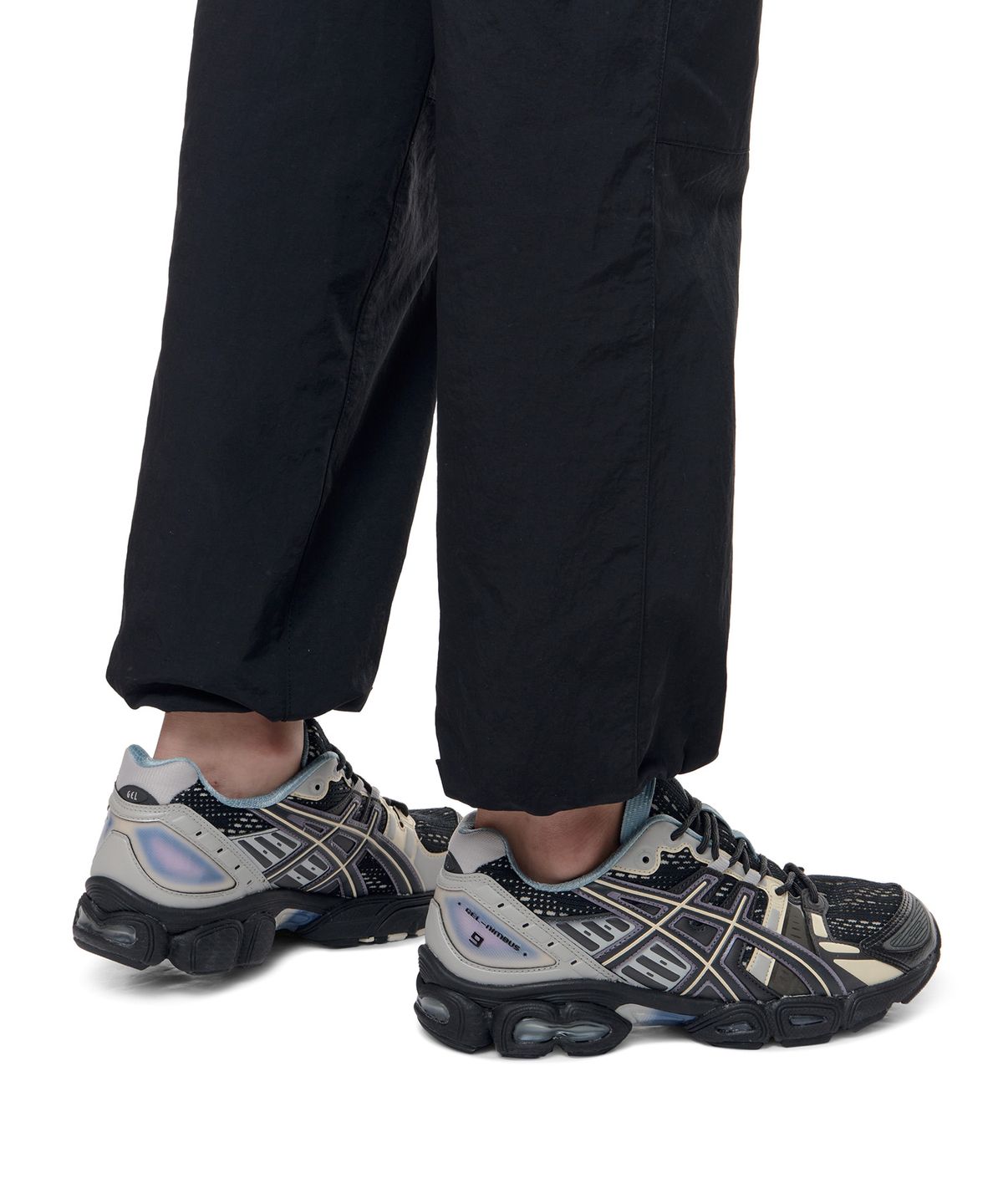 아식스(ASICS) UB5-S 젤-님버스 9 - 블랙:건메탈 / 1201A656-001