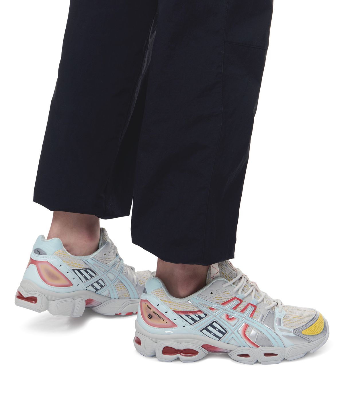 아식스(ASICS) UB5-S 젤-님버스 9 - 글레시어 그레이:수딩 씨 / 1201A656-020