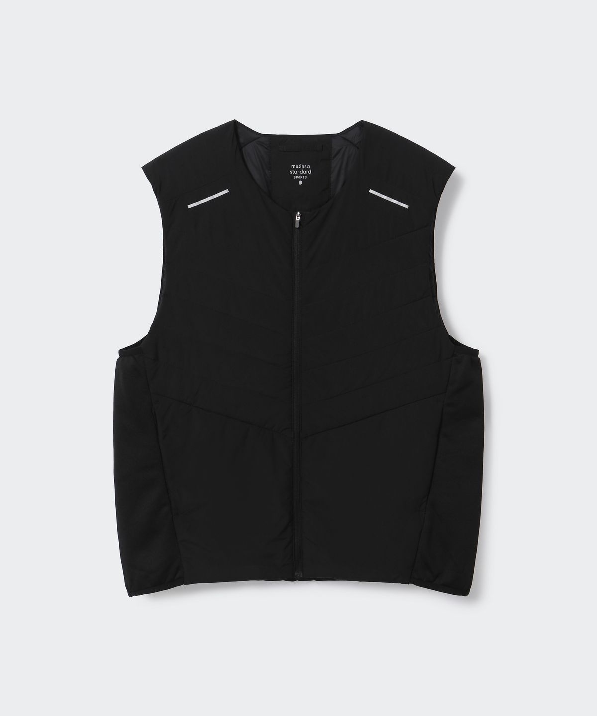 무신사 스탠다드 스포츠(MUSINSA STANDARD SPORTS) [시티러닝] 하이브리드 패딩 베스트 (2color)