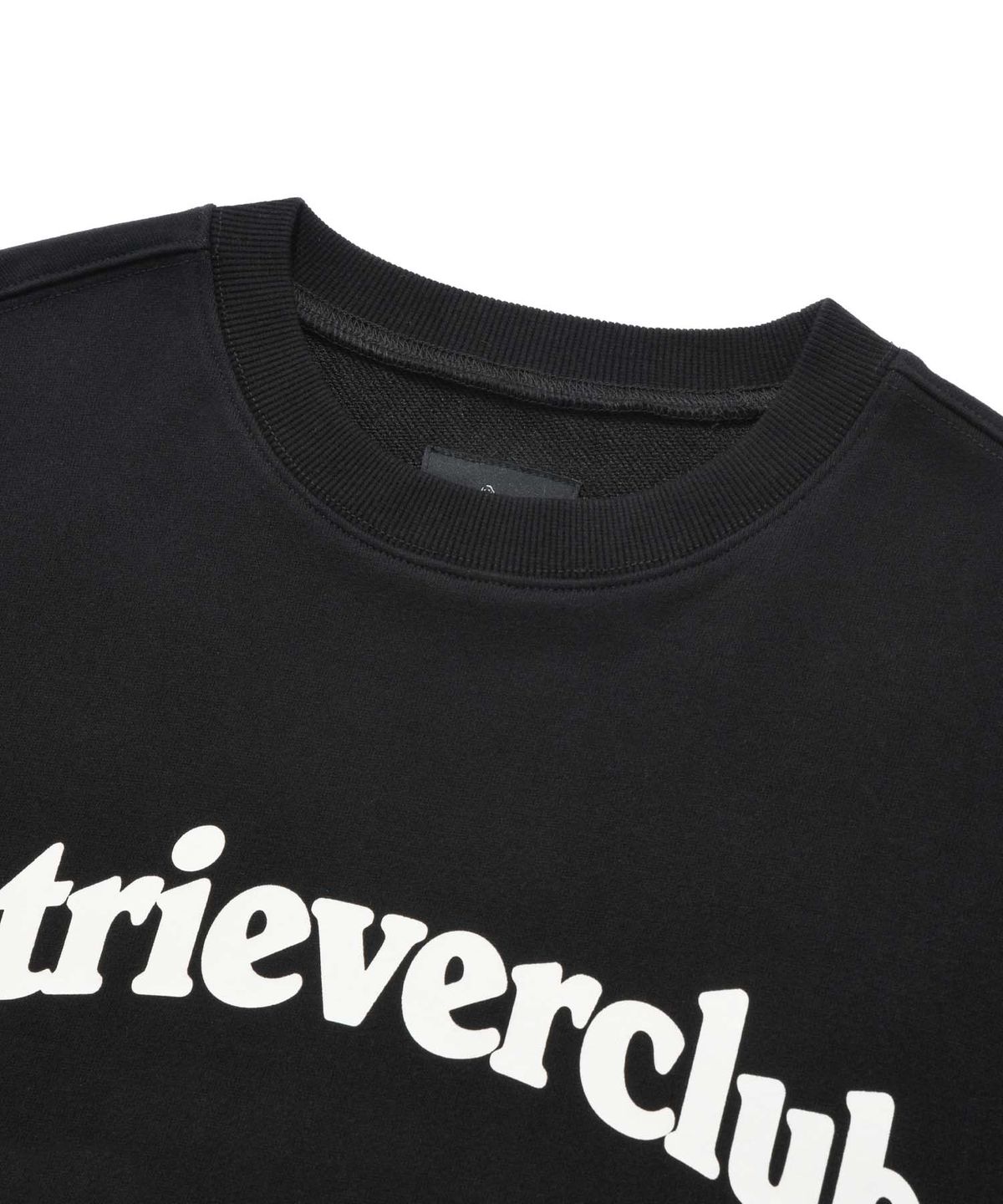 리트리버클럽(RETRIEVER CLUB) RUNNING RETRIEVER CREWNECK [BLACK]