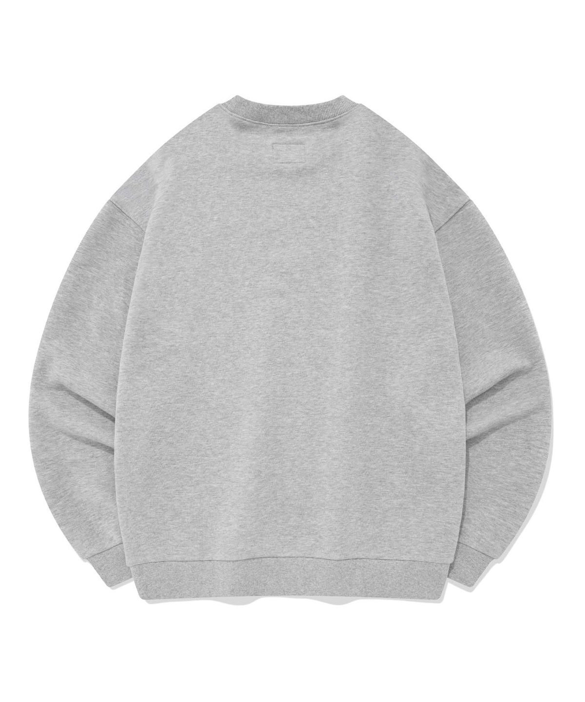 리트리버클럽(RETRIEVER CLUB) RUNNING RETRIEVER CREWNECK [GRAY]