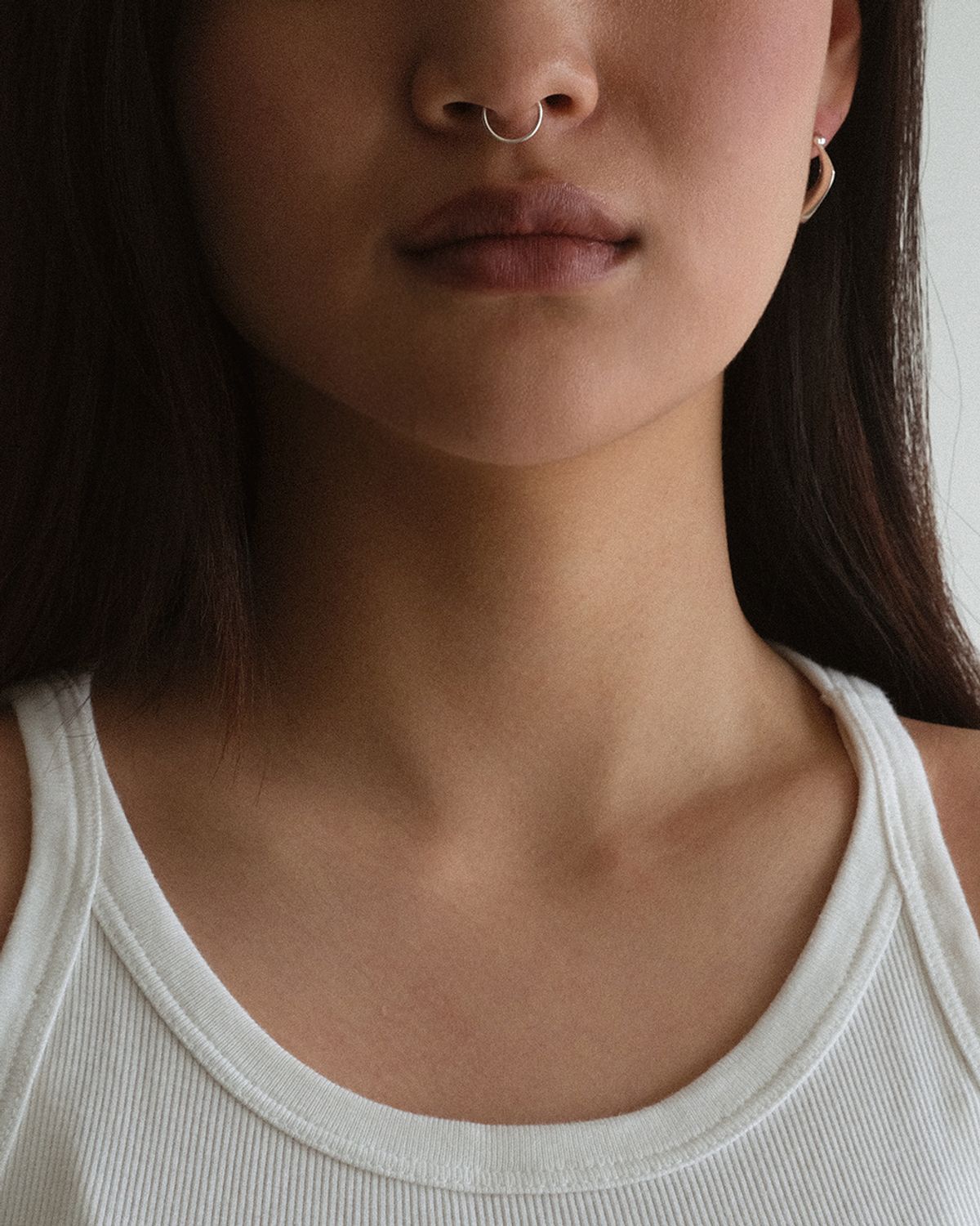 어나더레이어(ANOTHERLAYER) Thin Layer Earcuff & Nosecuff (silver925)