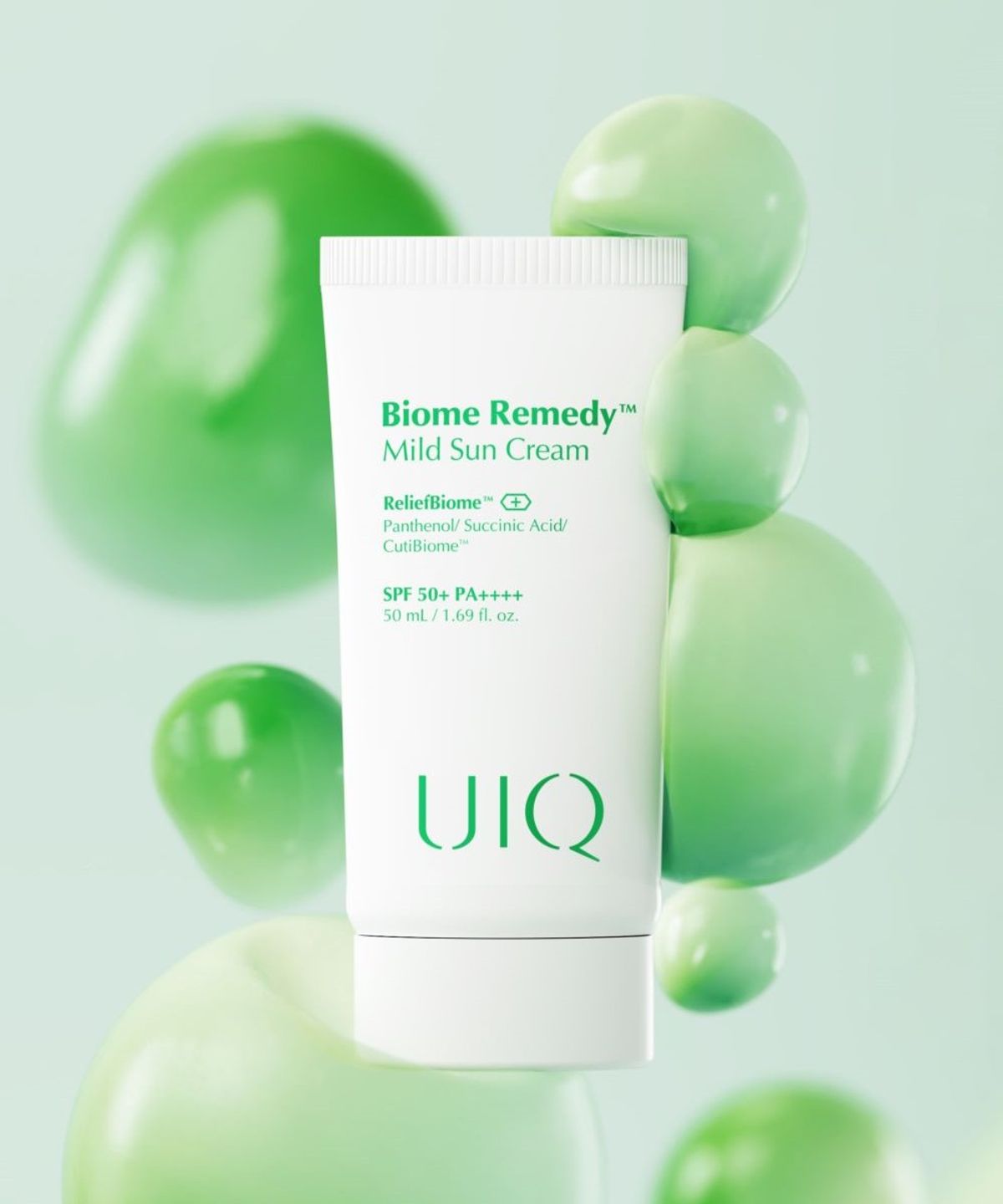 유이크(UIQ) 바이옴 레미디 마일드 선크림 50ml