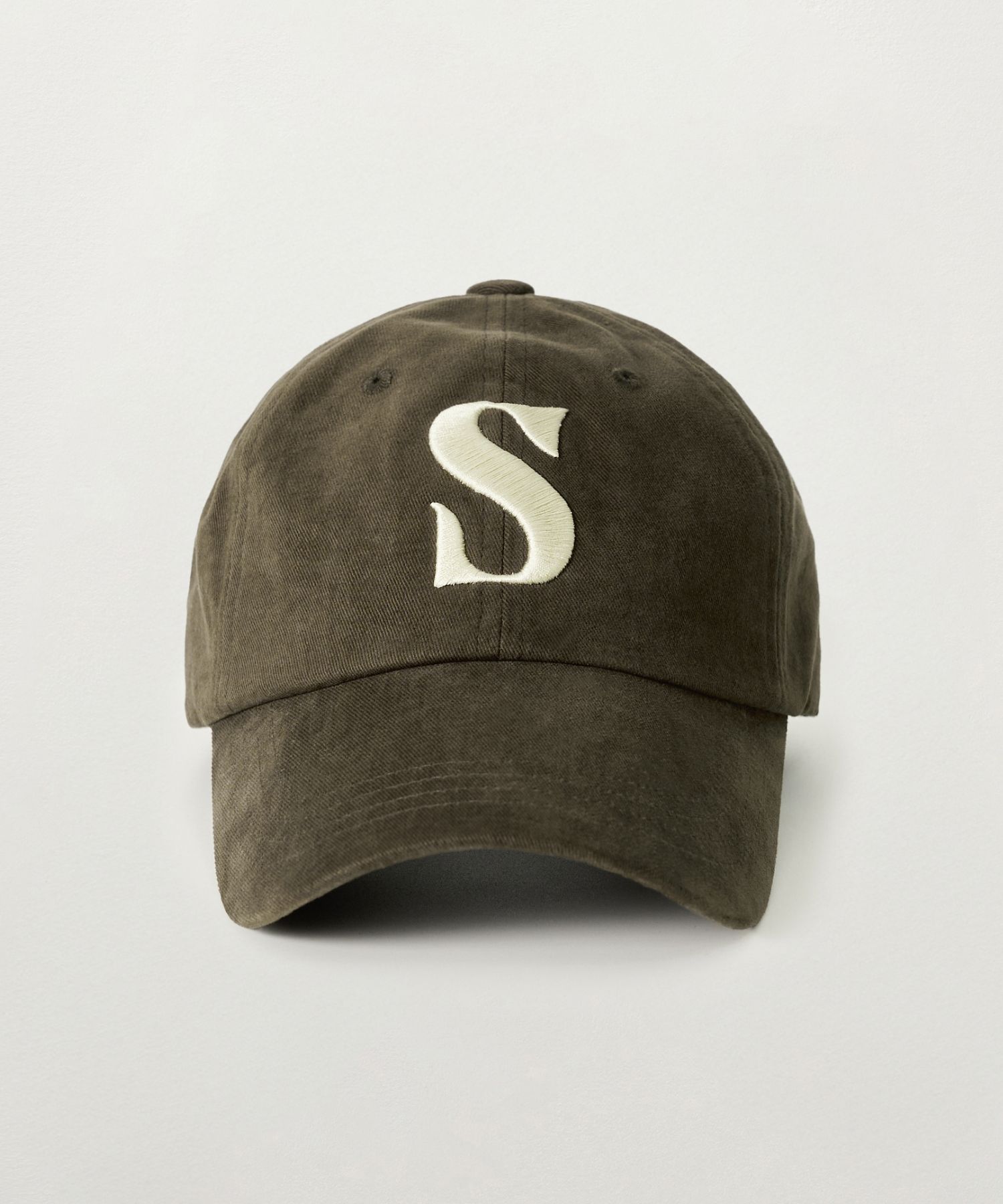 MUSINSA公式 | SATUR Vintage Casual Ball Cap Brown