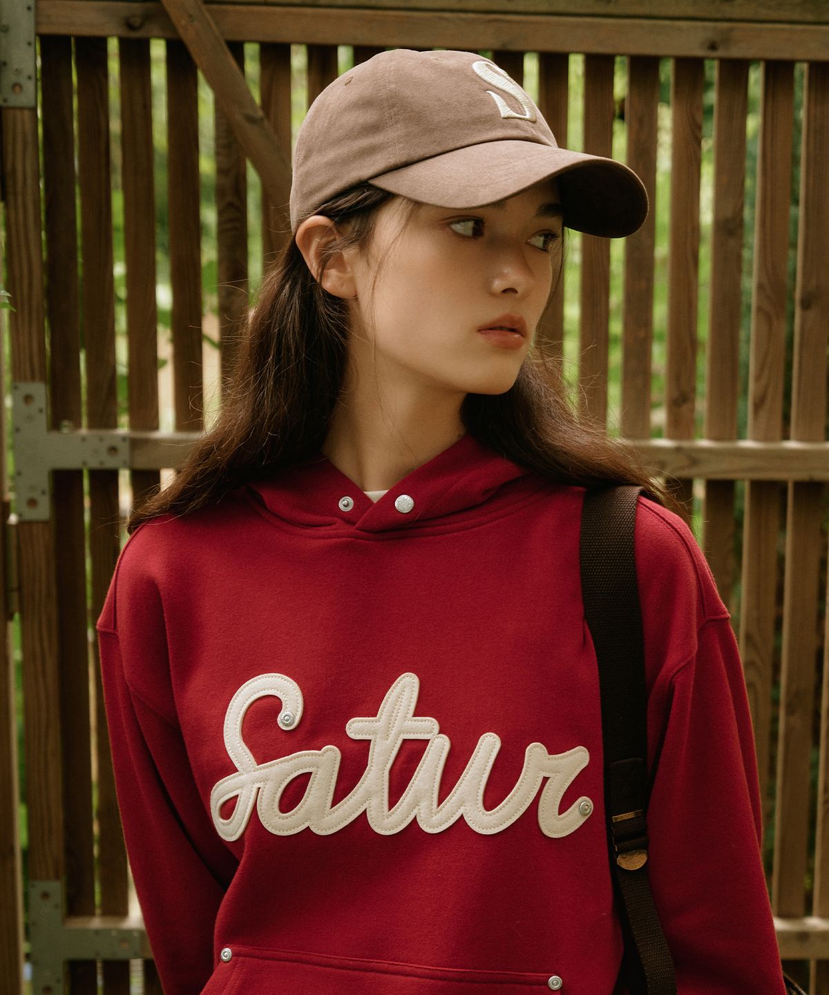 세터(SATUR) 빈티지 캐쥬얼 볼캡 브라운