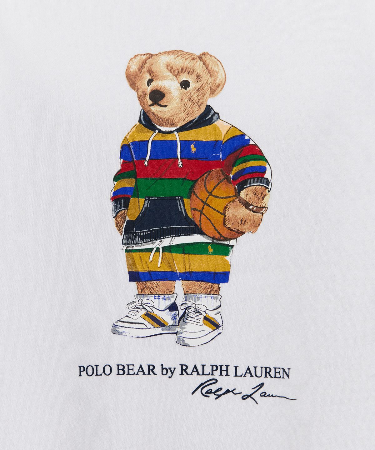 폴로 랄프 로렌(POLO RALPH LAUREN) 폴로 베어 플리스 후디 - 화이트