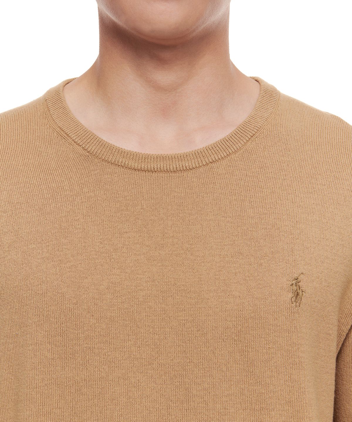 폴로 랄프 로렌(POLO RALPH LAUREN) 코튼 캐시미어 풀오버 - 베이지