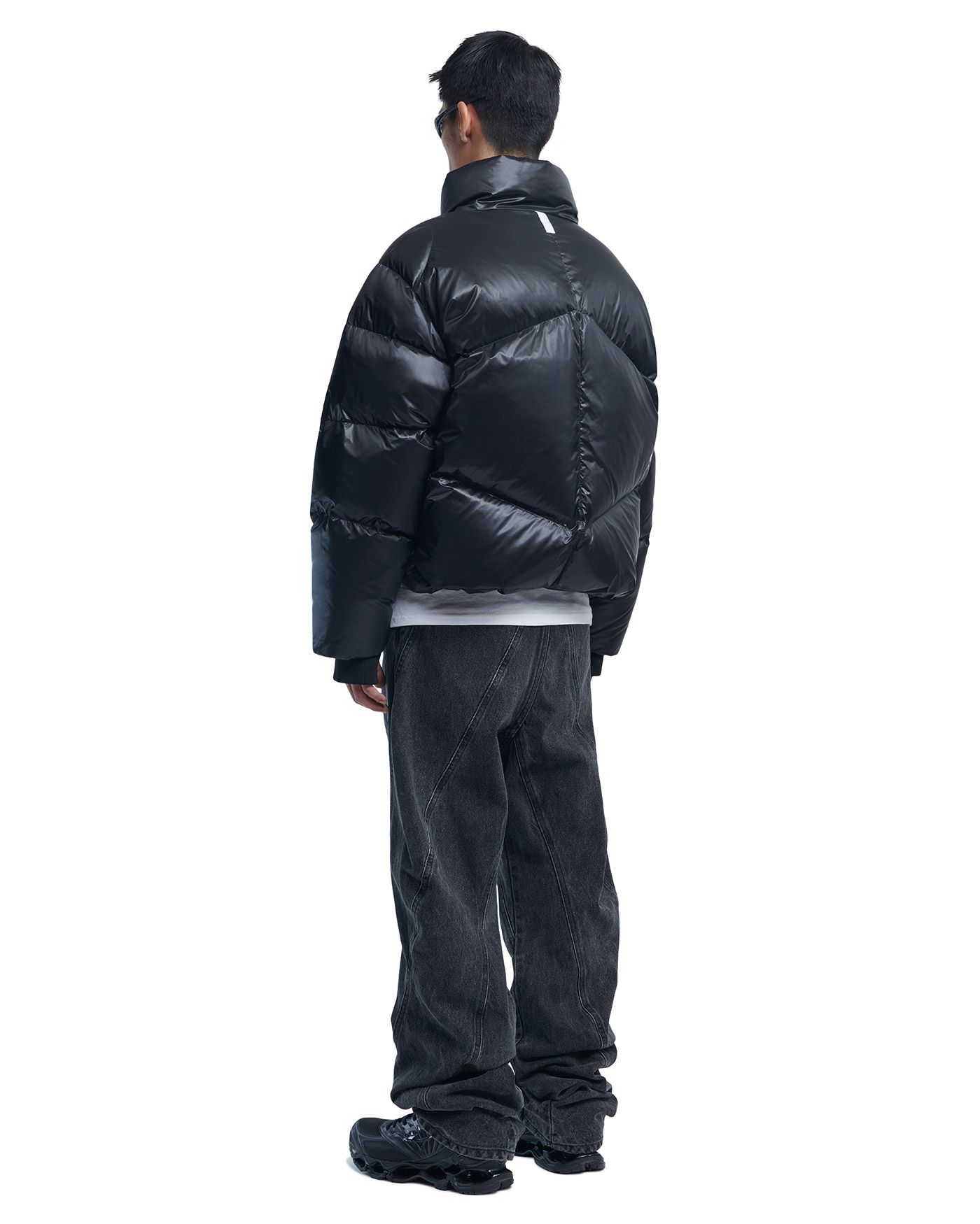 MUSINSA | NOMANUAL (23FW)SKADI DUCK DOWN - GLOSSY BLACK