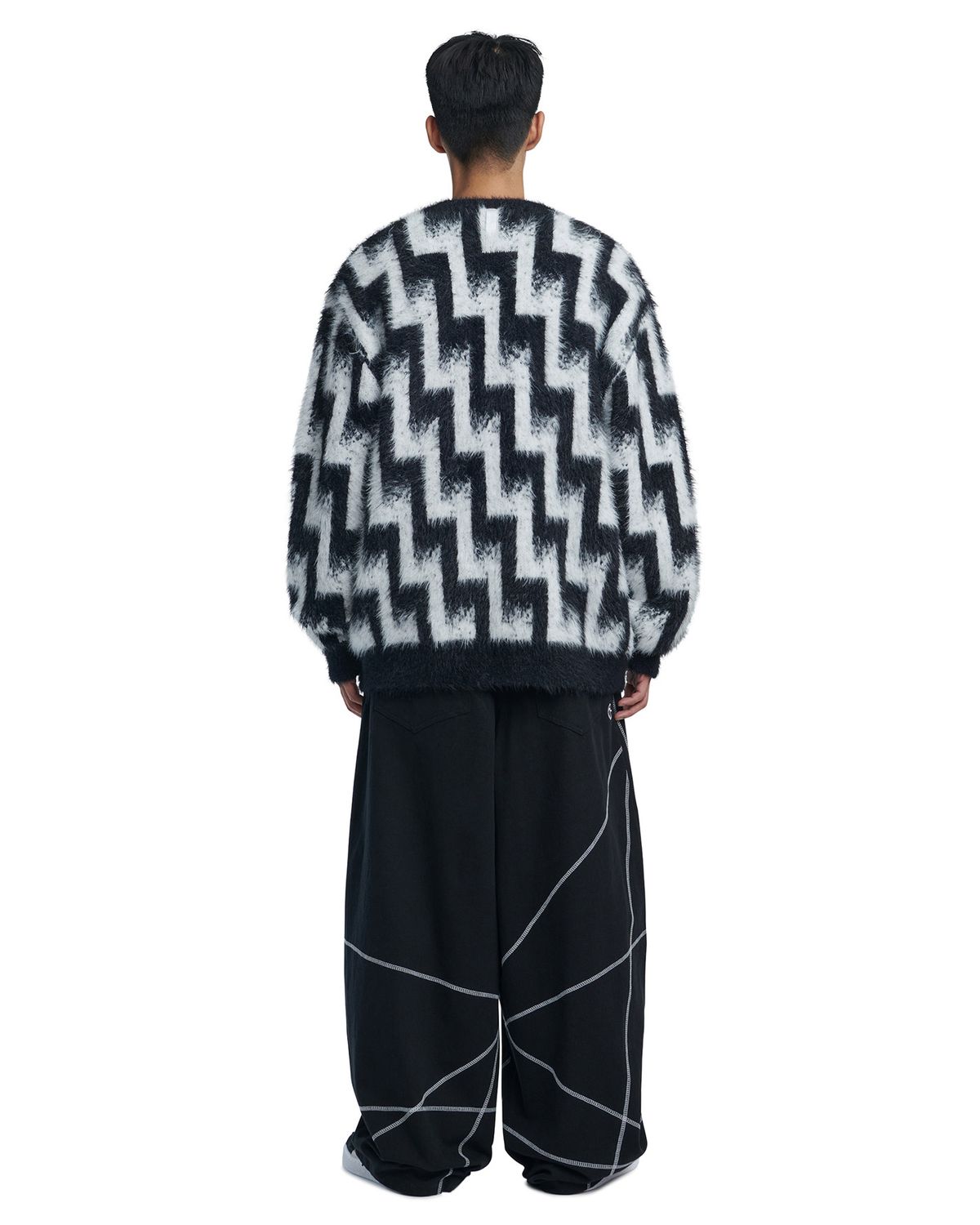 노매뉴얼(NOMANUAL) S.L WIDE PANTS - BLACK