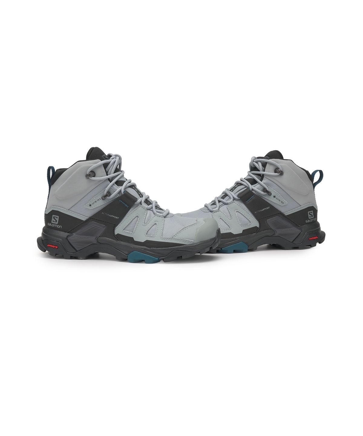 살로몬(SALOMON) X 울트라 4 미드 GTX W - 쿼리:블랙:레지온 블루 / L41624900