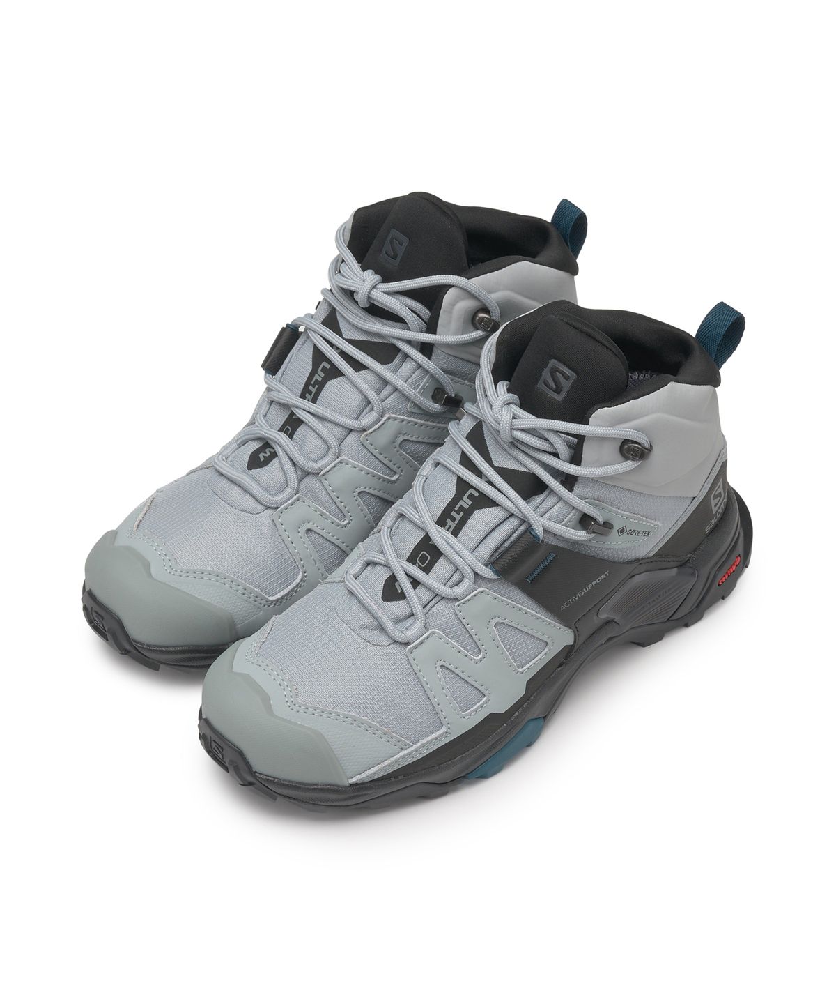 살로몬(SALOMON) X 울트라 4 미드 GTX W - 쿼리:블랙:레지온 블루 / L41624900