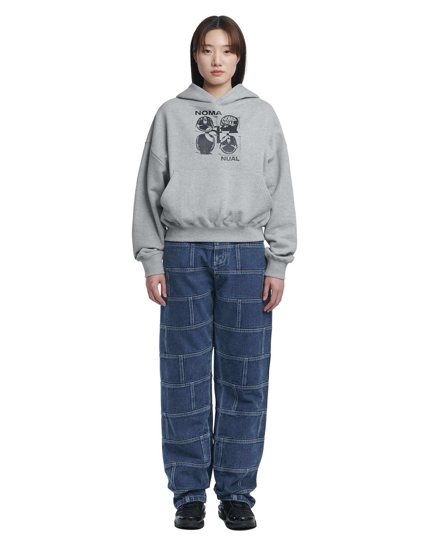 【NOMANUAL】 ★ MRI HOODIE ★ 大人気 MUSINSA | NOMANUAL MRI HOODIE - MELANGE