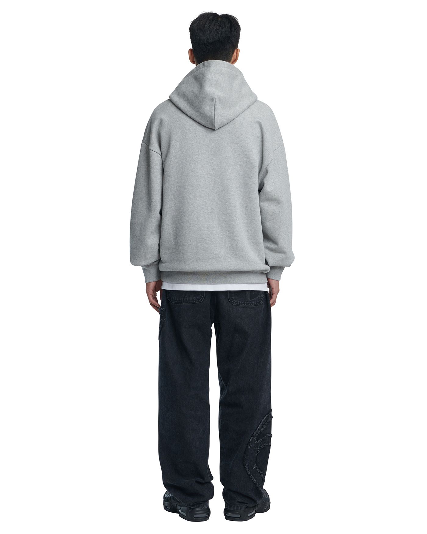 MUSINSA | NOMANUAL MRI HOODIE - MELANGE