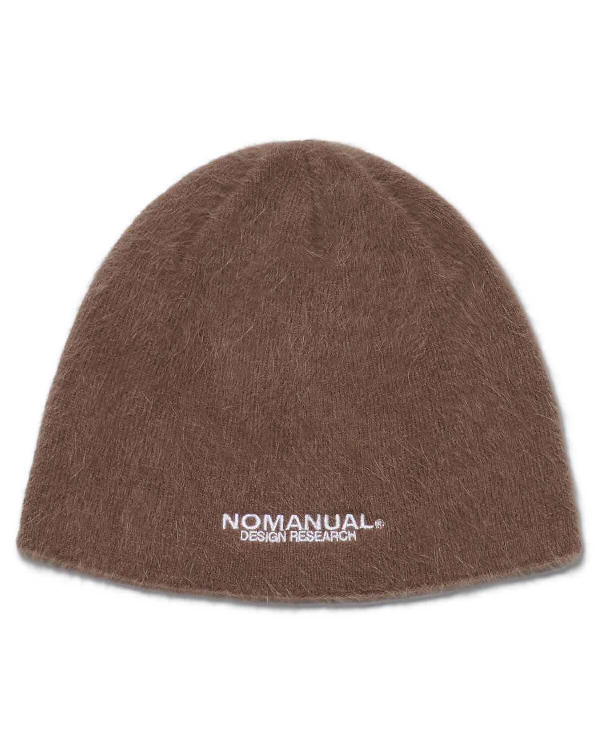 노매뉴얼(NOMANUAL) NM HAIRY BEANIE - BEIGE