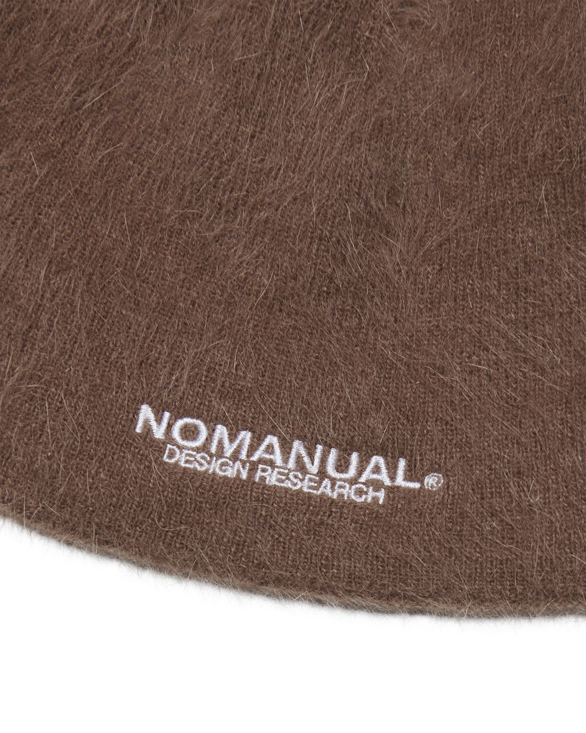 노매뉴얼(NOMANUAL) NM HAIRY BEANIE - BEIGE